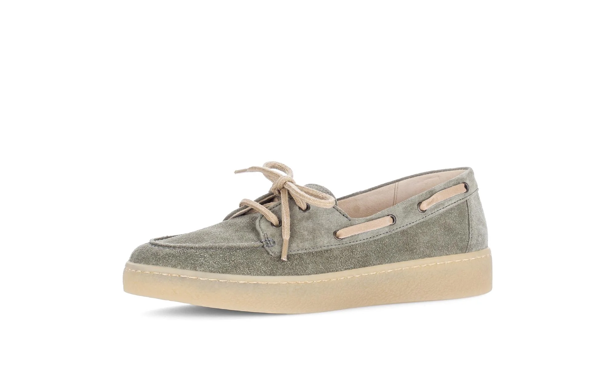 Baskets grises en cuir - Image 6
