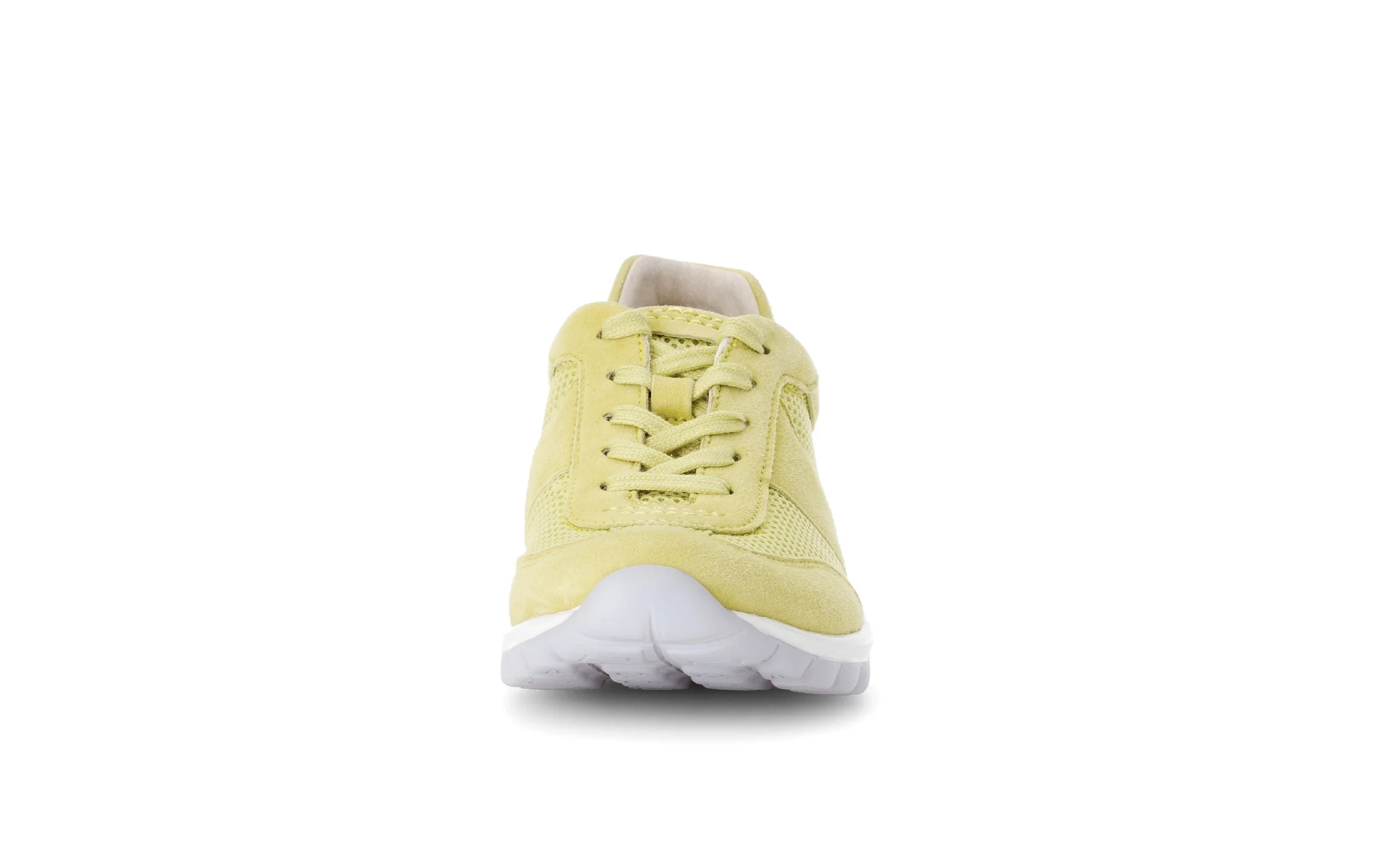 Baskets jaunes en combinaison Nubuck et textile - Image 5