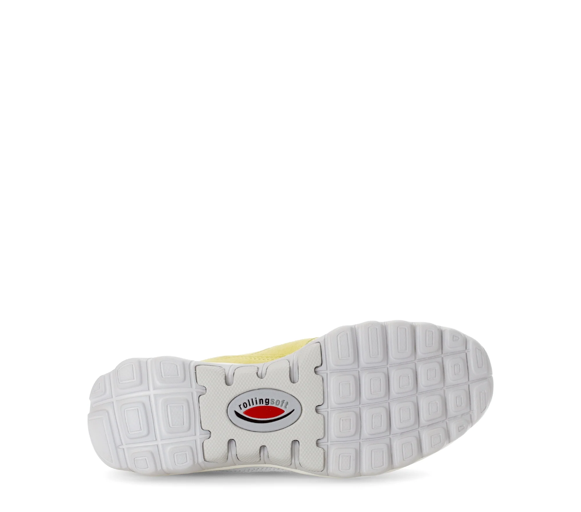 Baskets jaunes en combinaison Nubuck et textile - Image 7