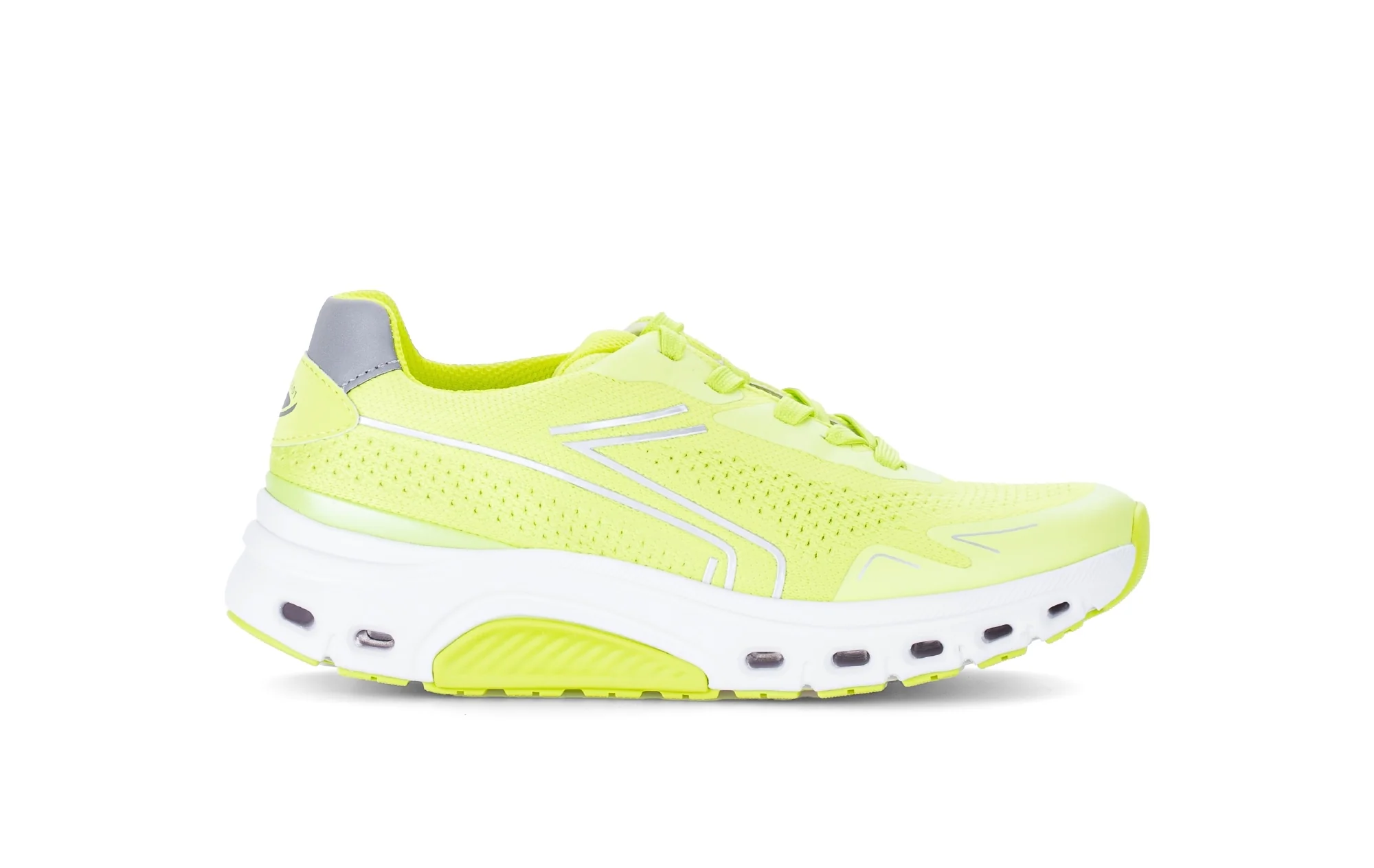 Baskets jaunes en cuir