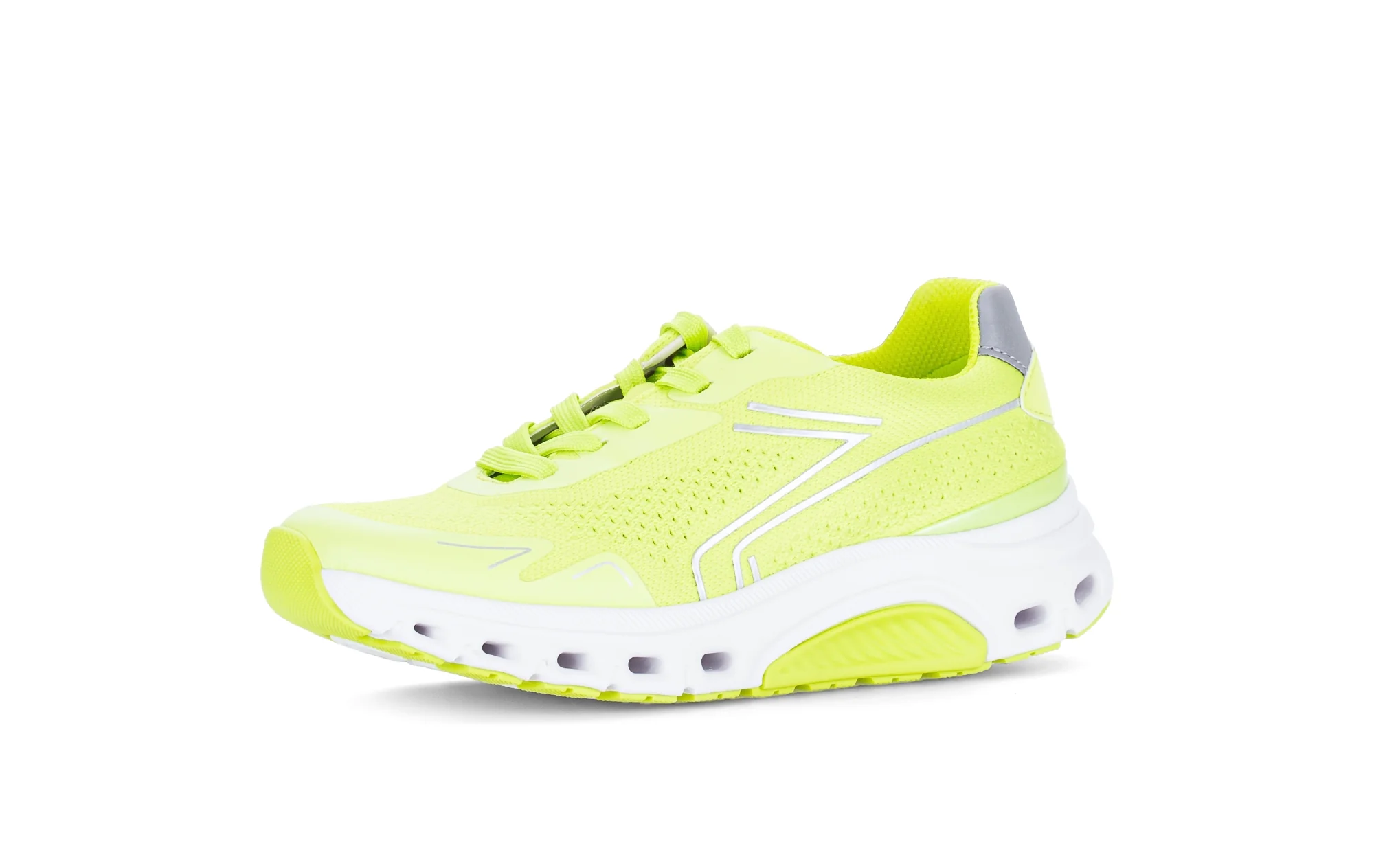 Baskets jaunes en cuir - Image 6