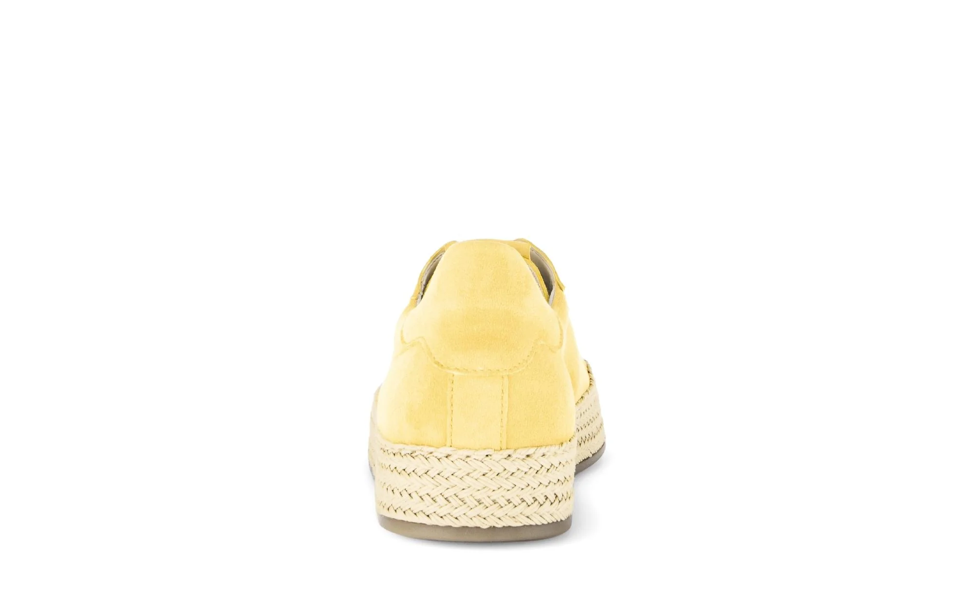 Baskets jaunes en cuir - Image 4