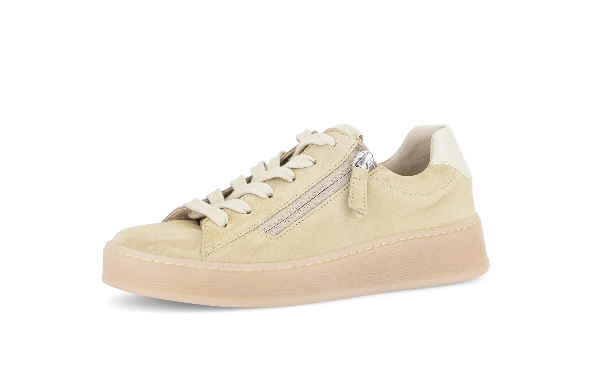 Baskets jaunes en cuir - Image 6