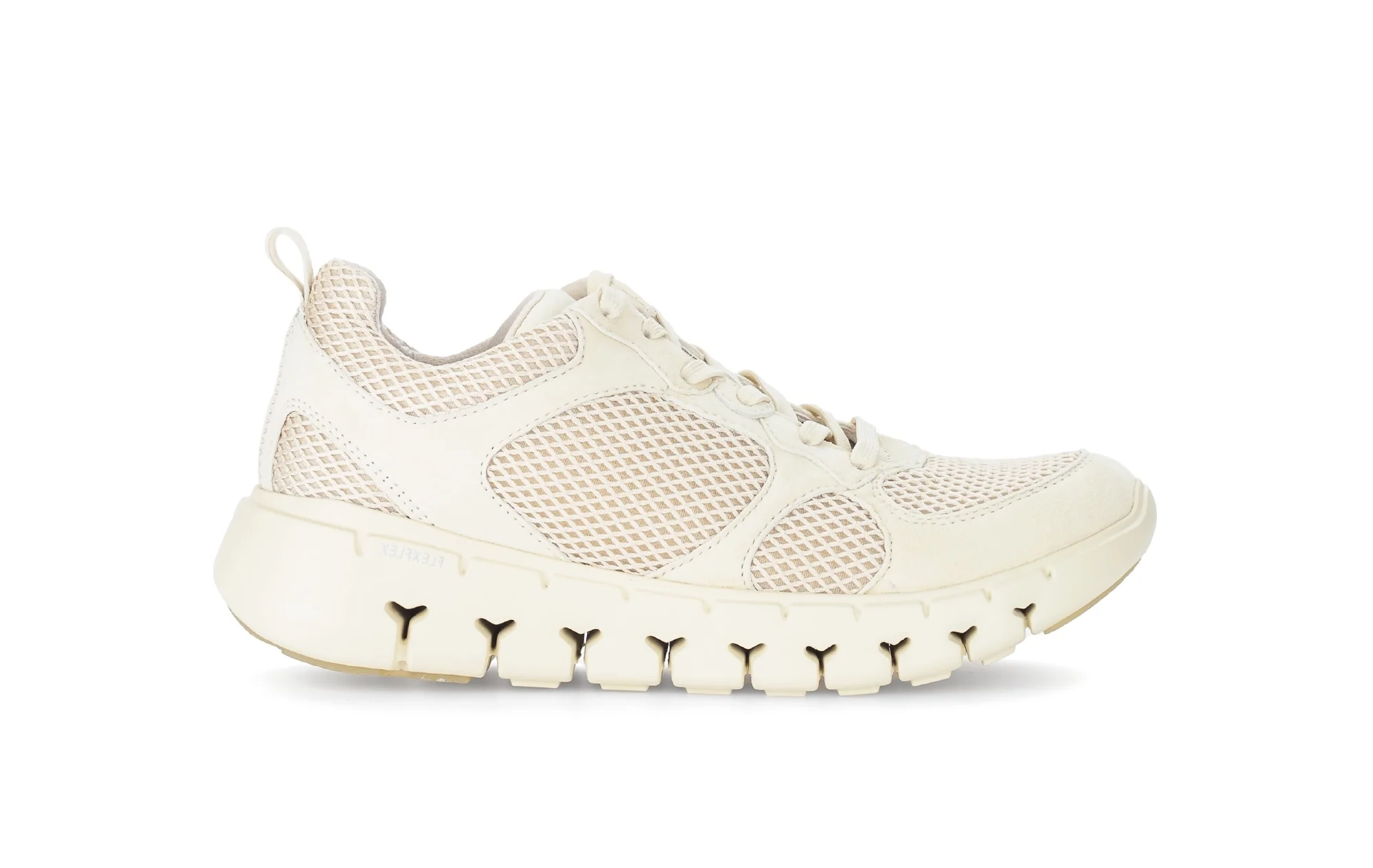 Baskets jaunes en velours