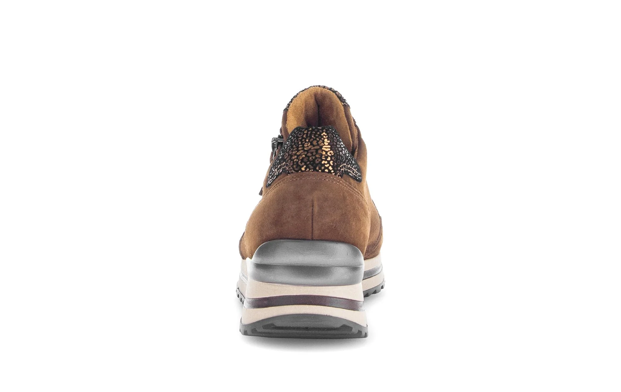 Baskets marron en cuir - Image 4