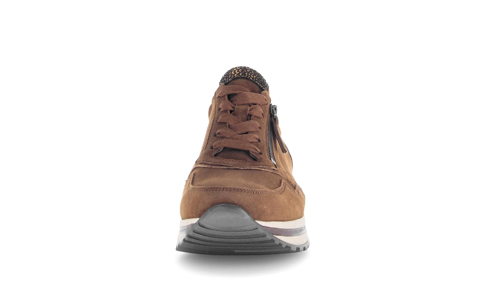 Baskets marron en cuir - Image 5