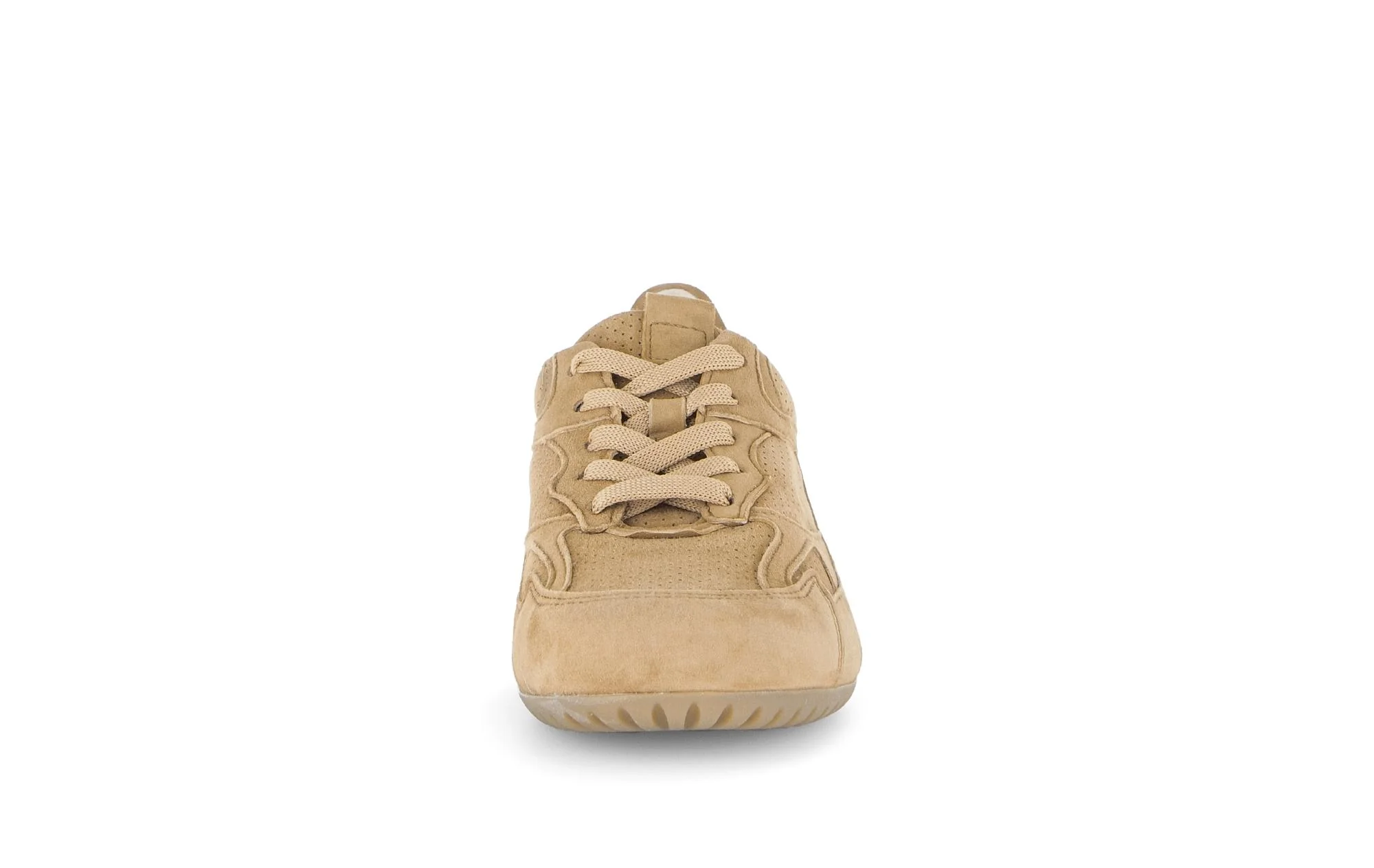 Baskets beige en cuir - Image 5