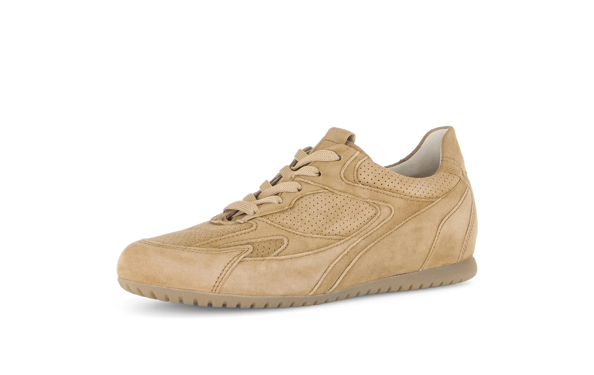 Baskets beige en cuir - Image 6