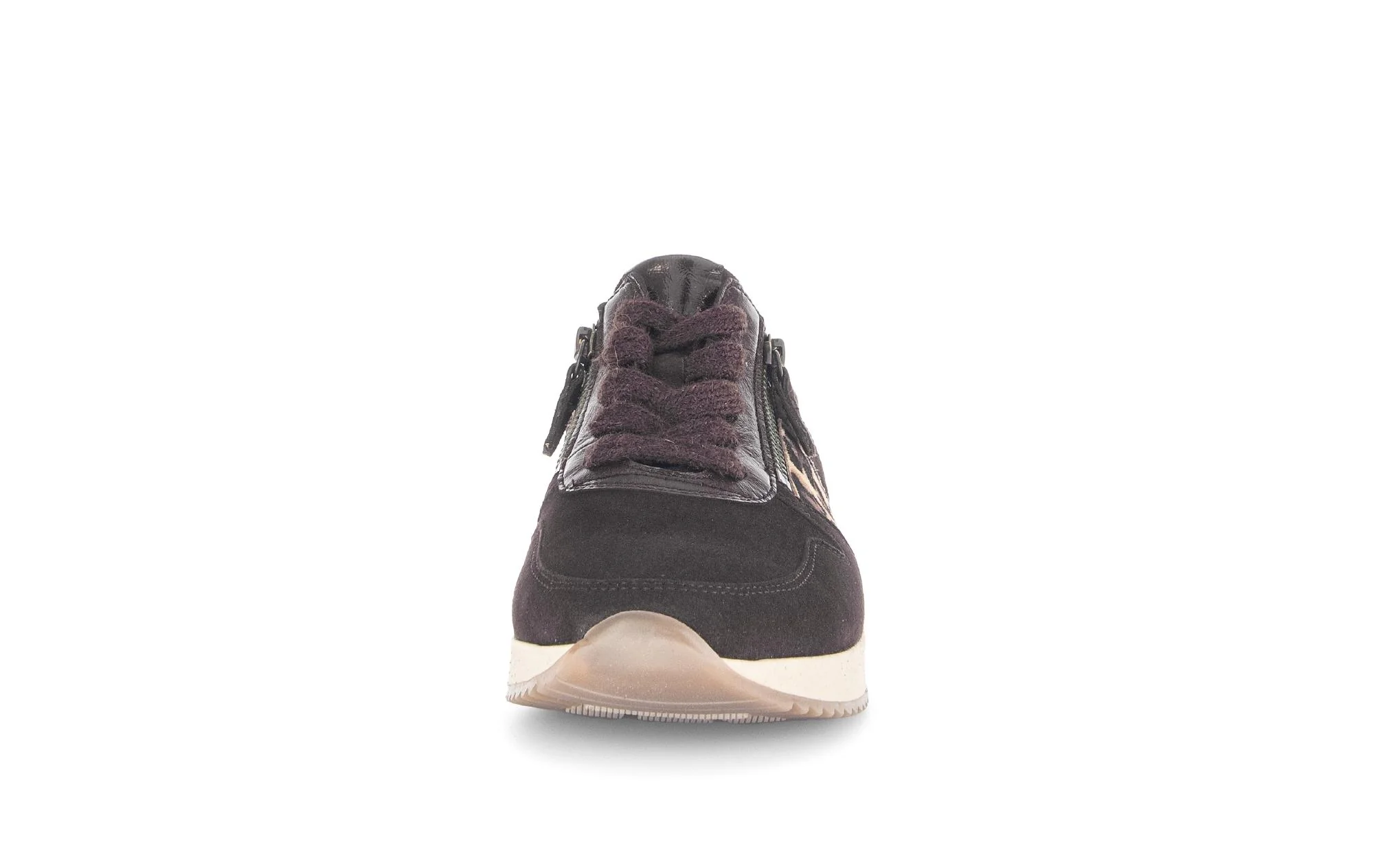Baskets marron en cuir - Image 5