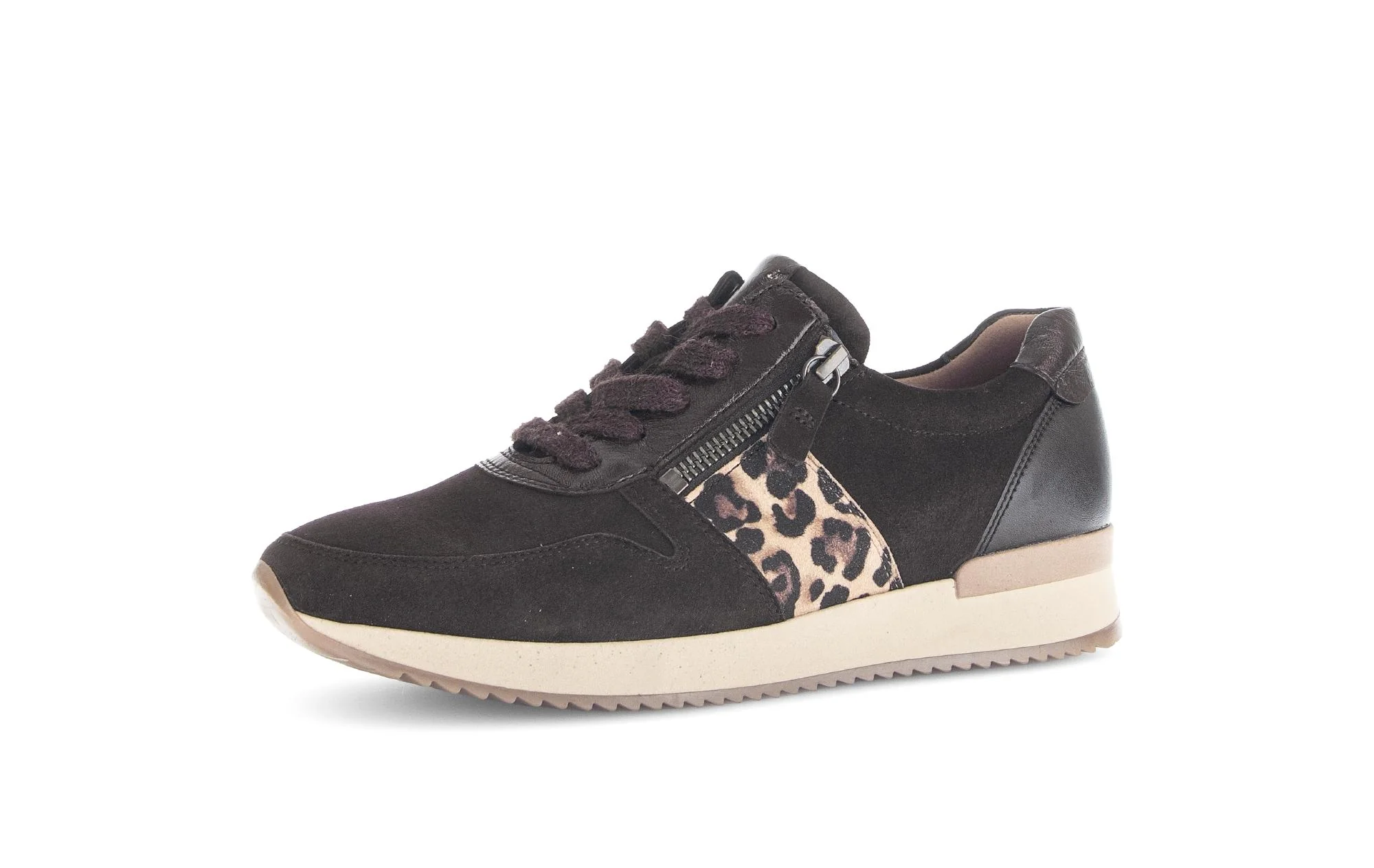 Baskets marron en cuir - Image 6