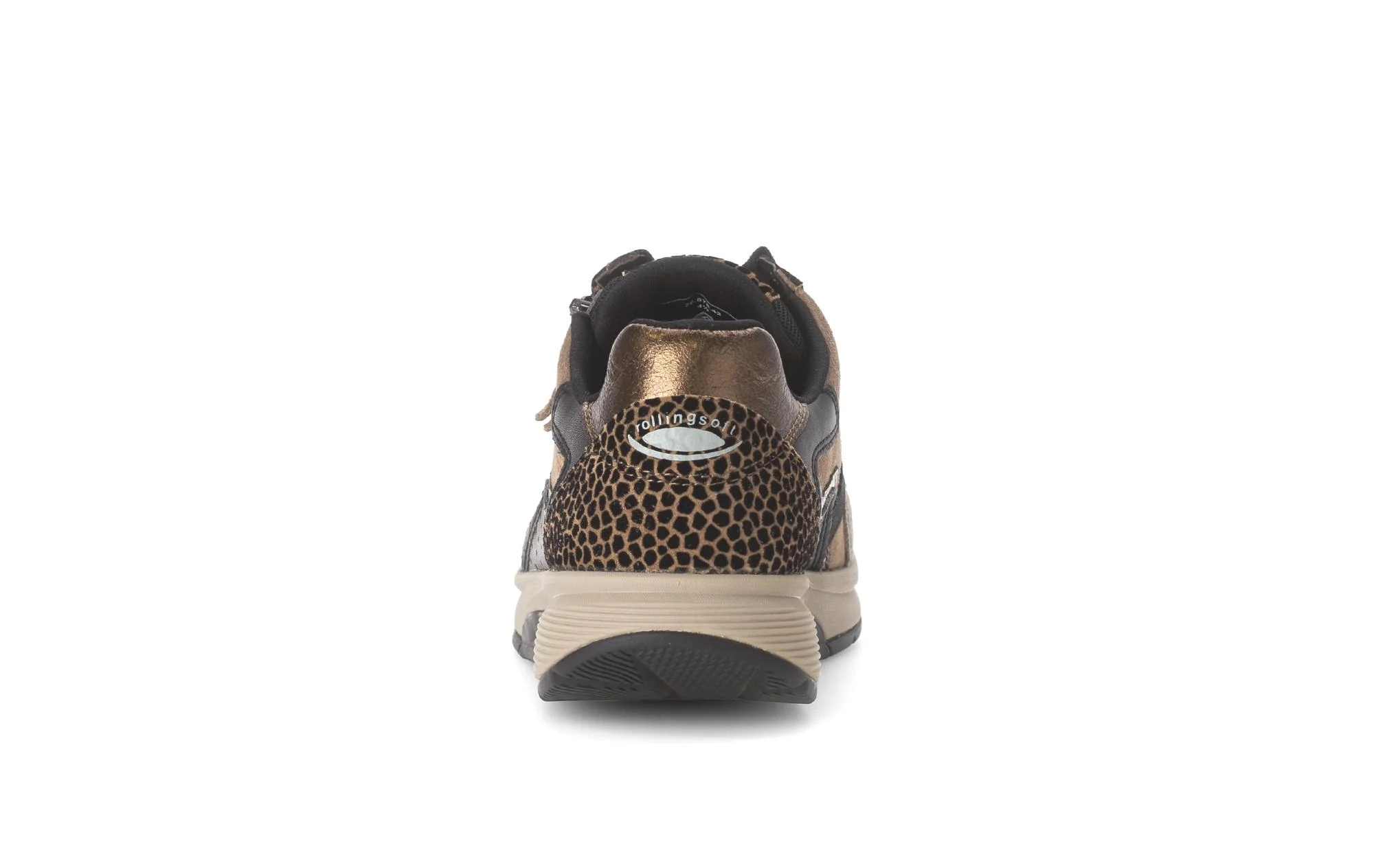 Baskets marron en cuir - Image 4