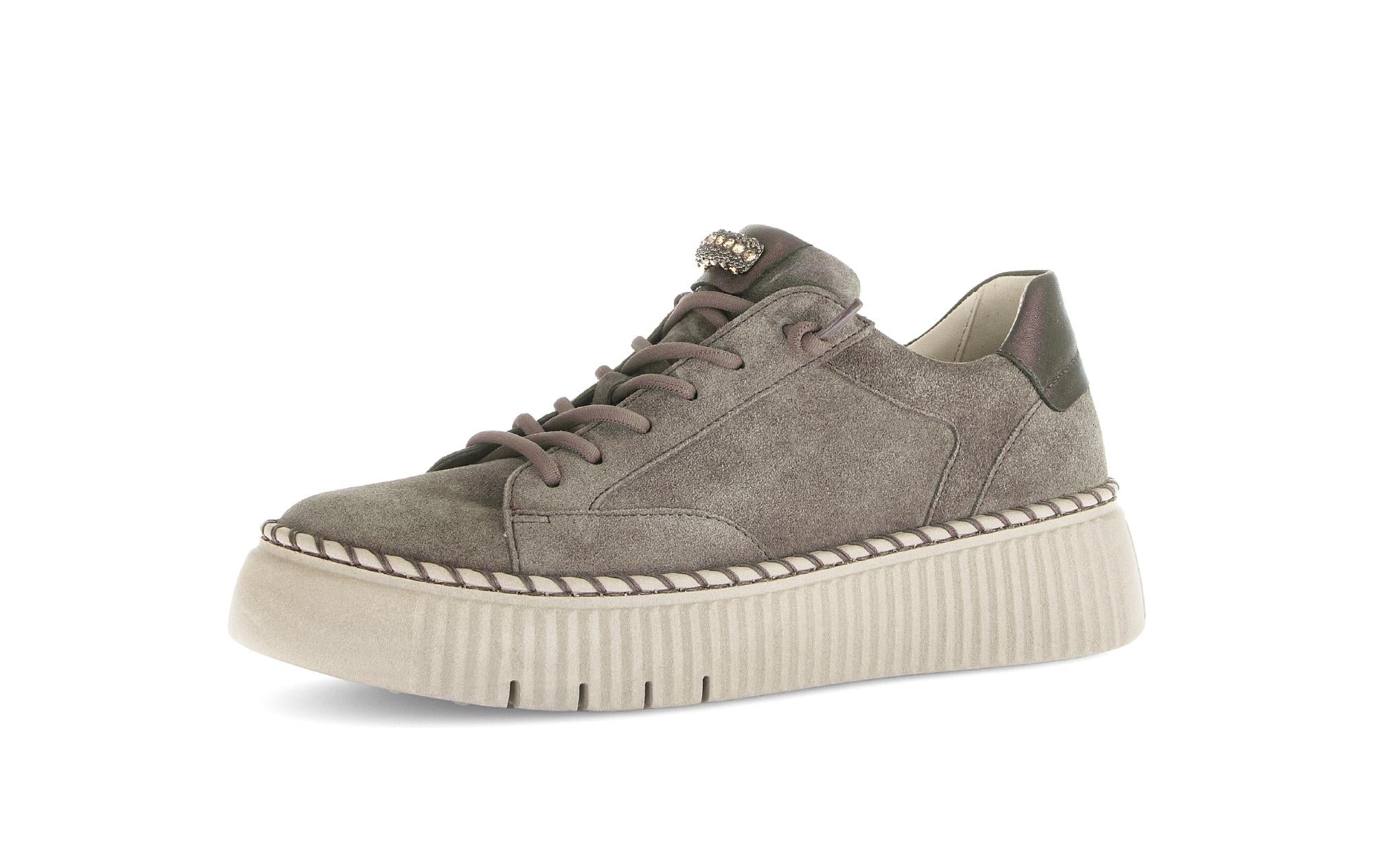 Baskets marron en cuir - Image 6