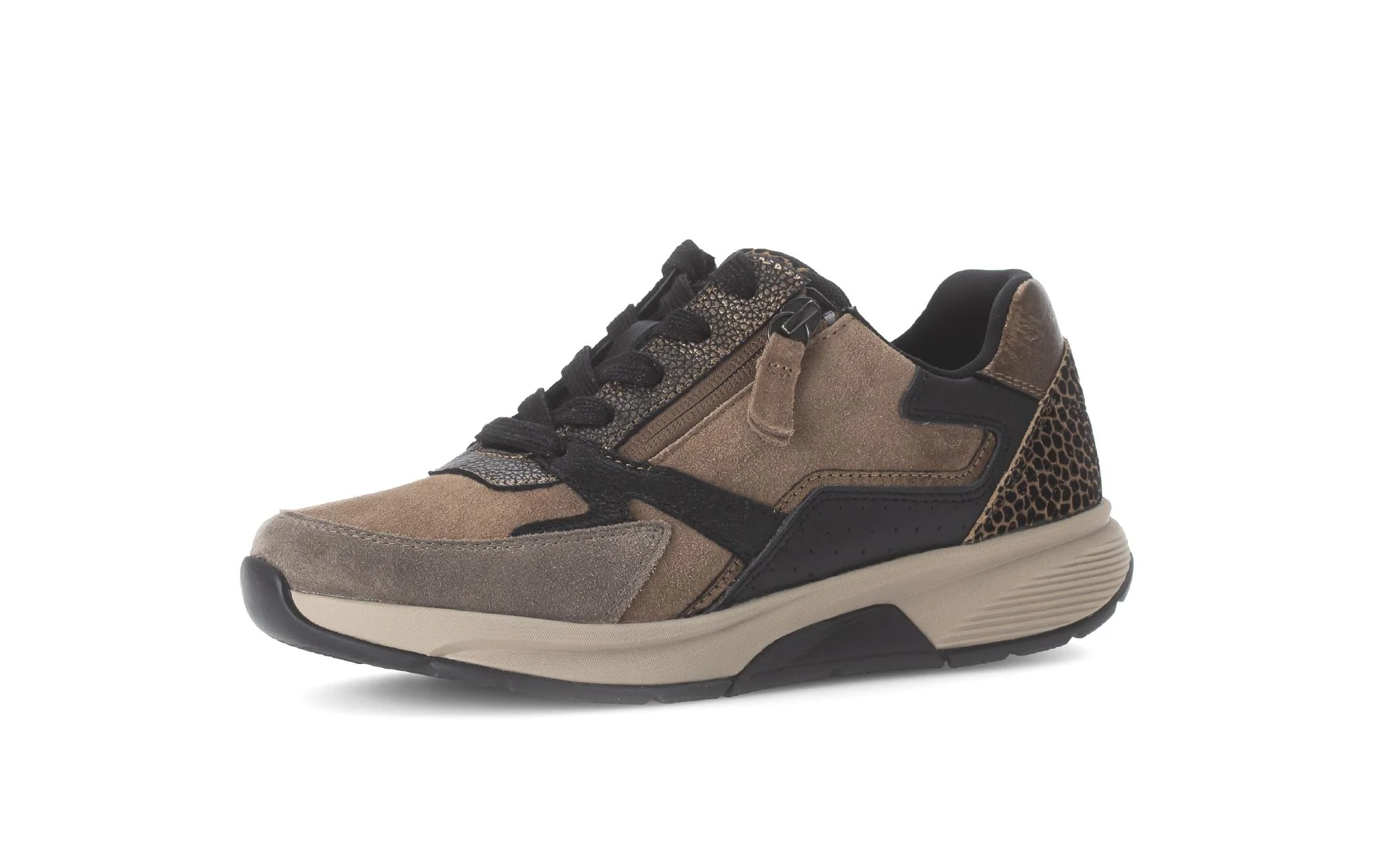 Baskets marron en cuir - Image 6