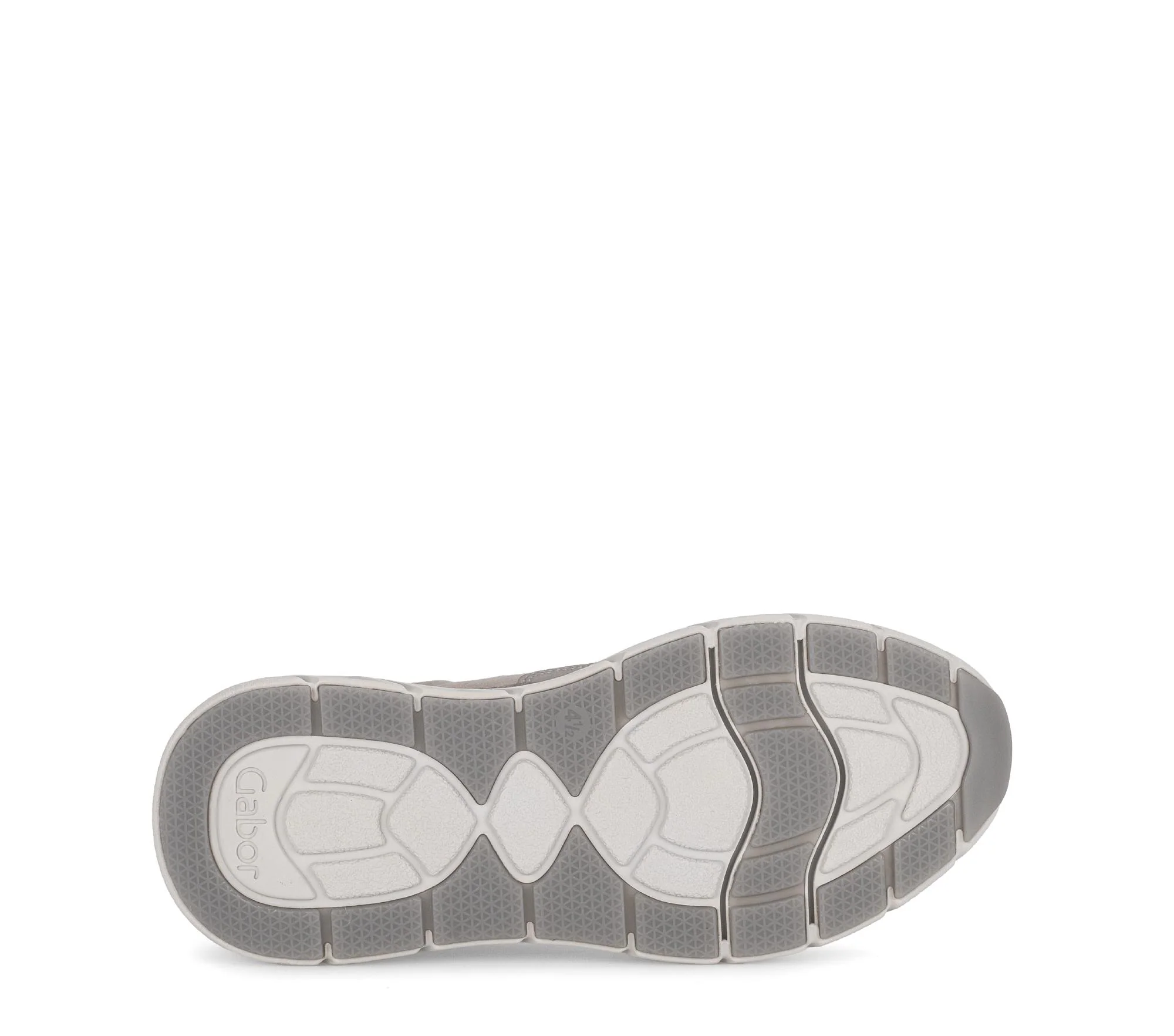 Baskets beige irisée en cuir lisse et nubuck - Image 7