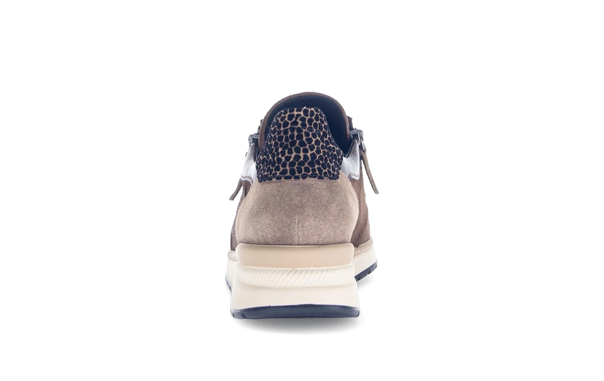 Baskets marron en Textile et Nubuck (adaptées Hallux Valgus) - Image 4