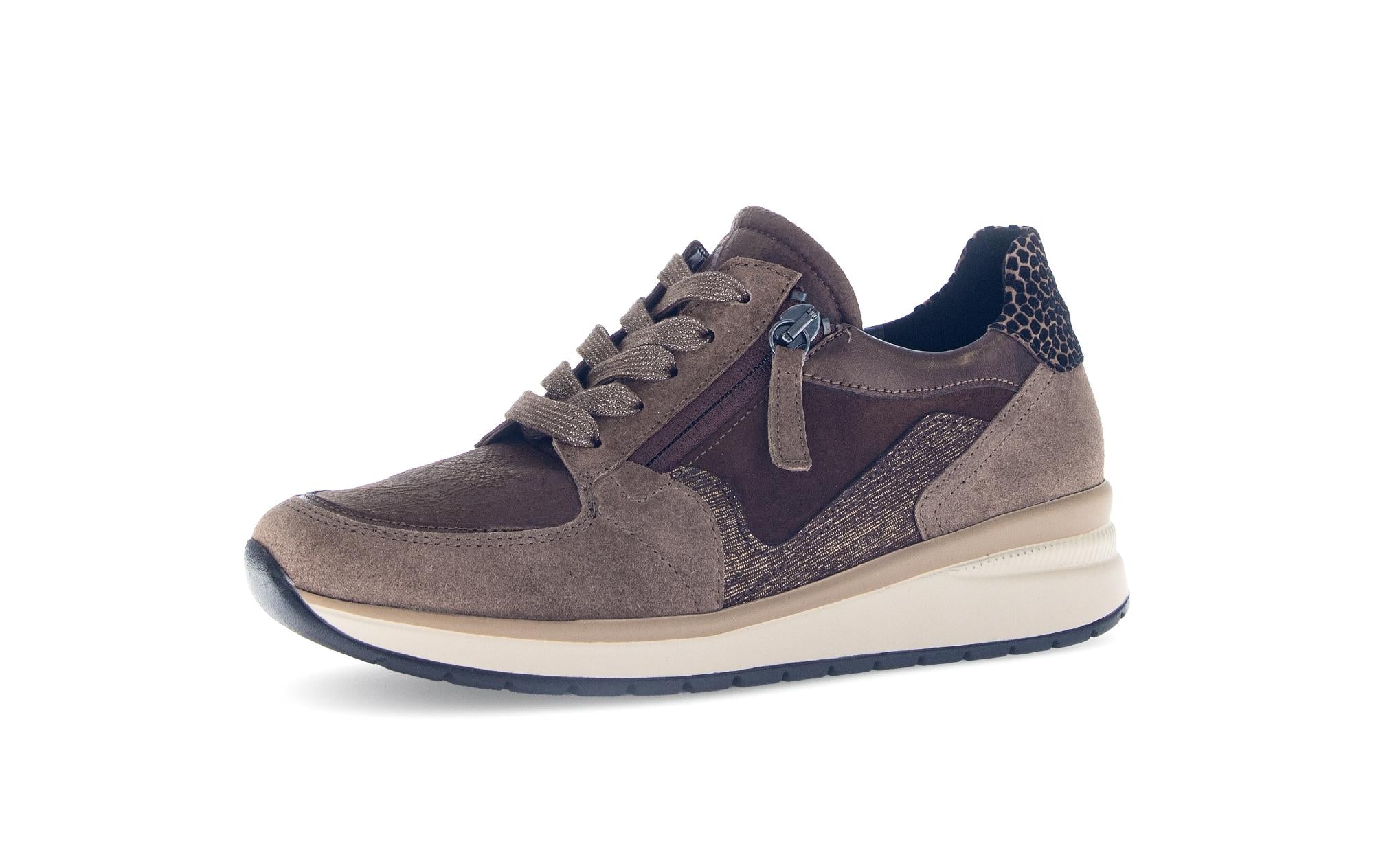 Baskets marron en Textile et Nubuck (adaptées Hallux Valgus) - Image 6