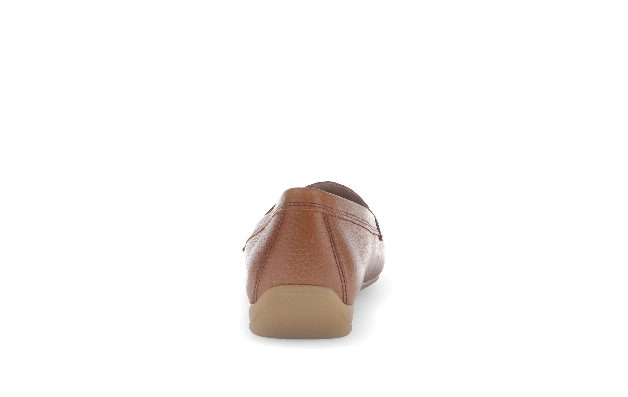 Mocassins marrons en cuir - Image 4