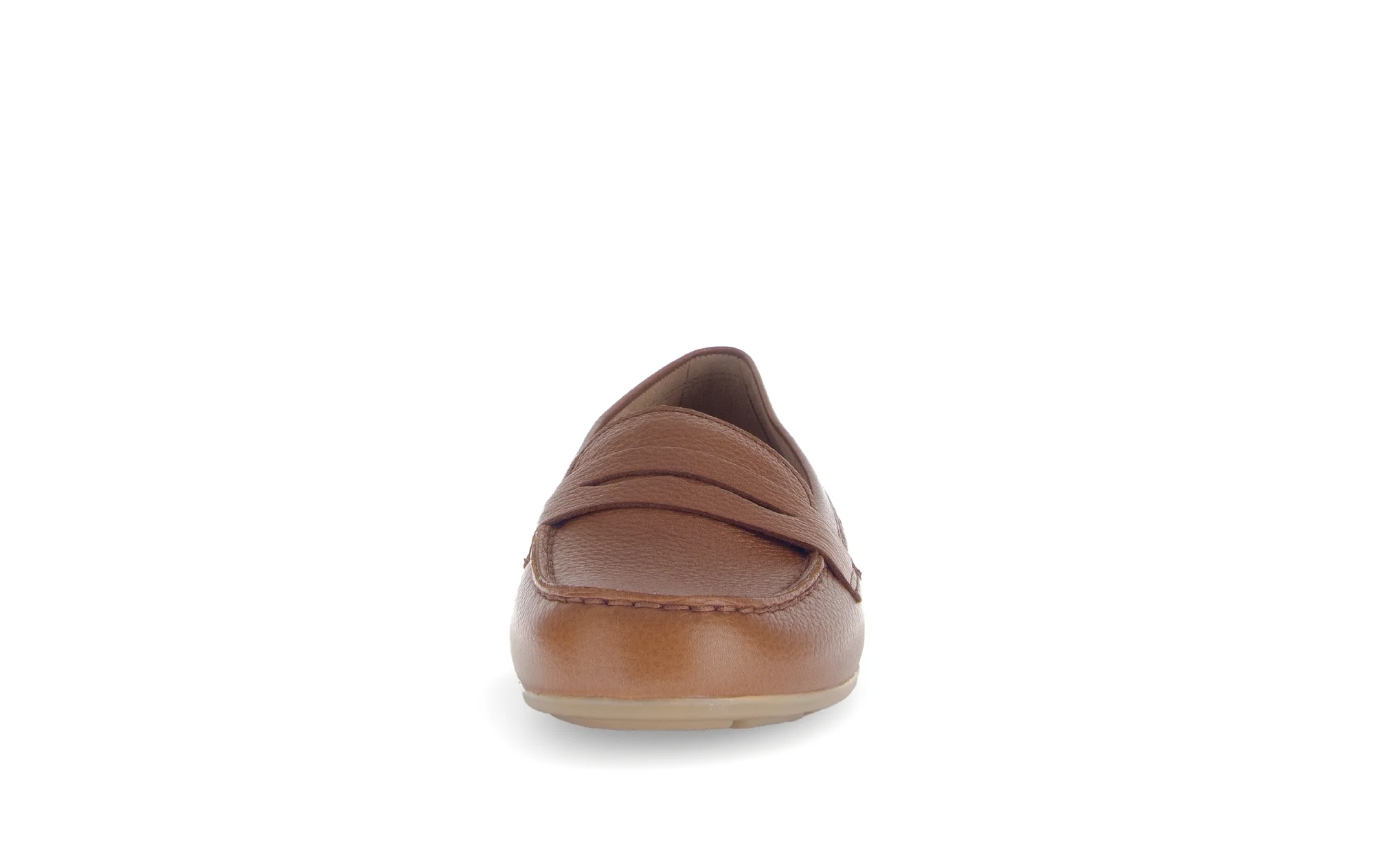 Mocassins marrons en cuir - Image 5