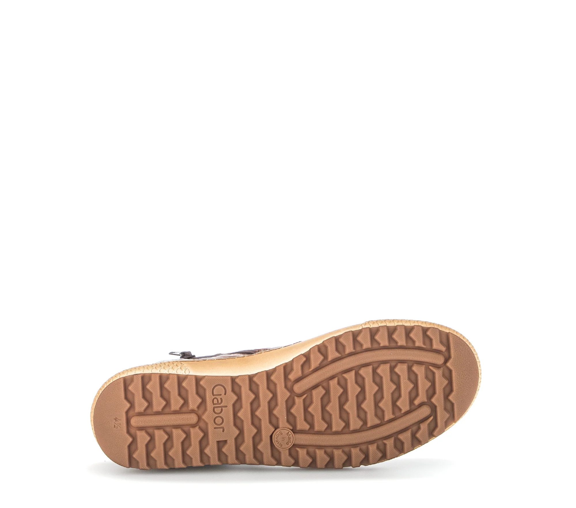 Baskets montantes cognacs en cuir lisse - Image 7
