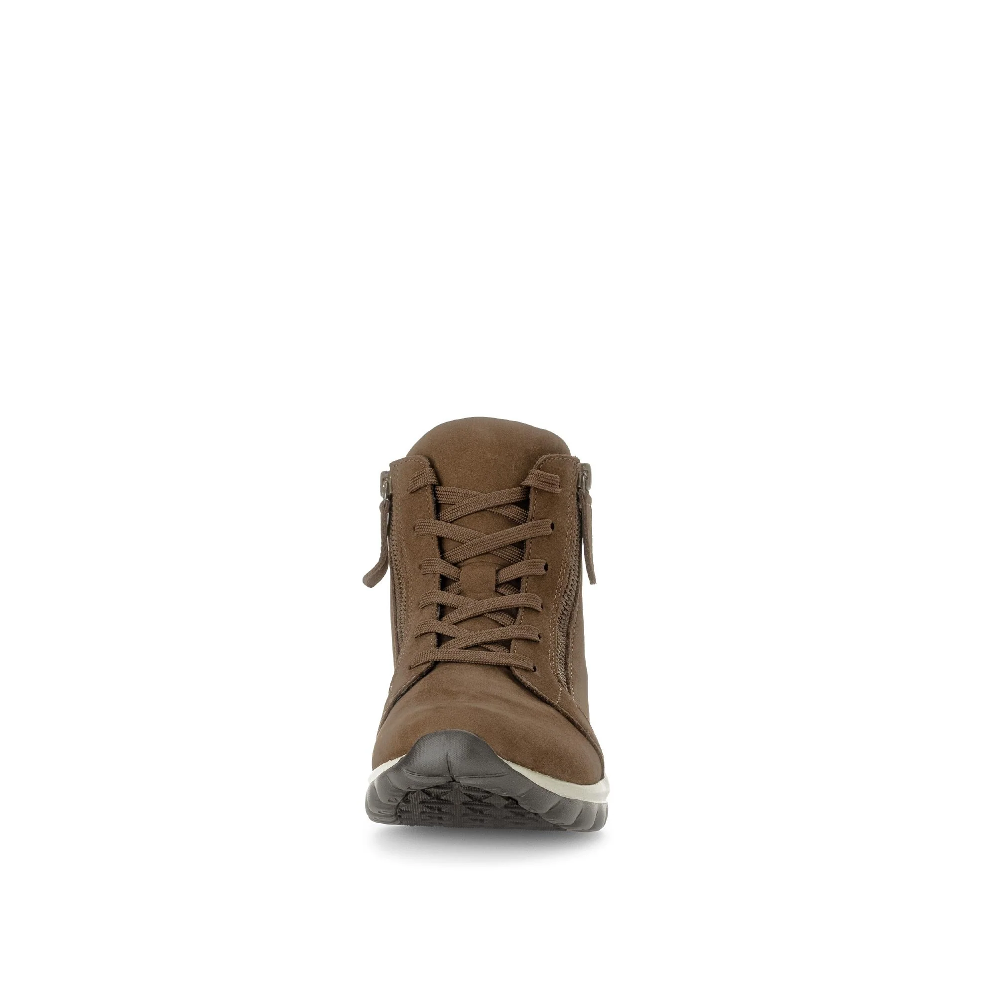 Baskets montantes marron en cuir - Image 5