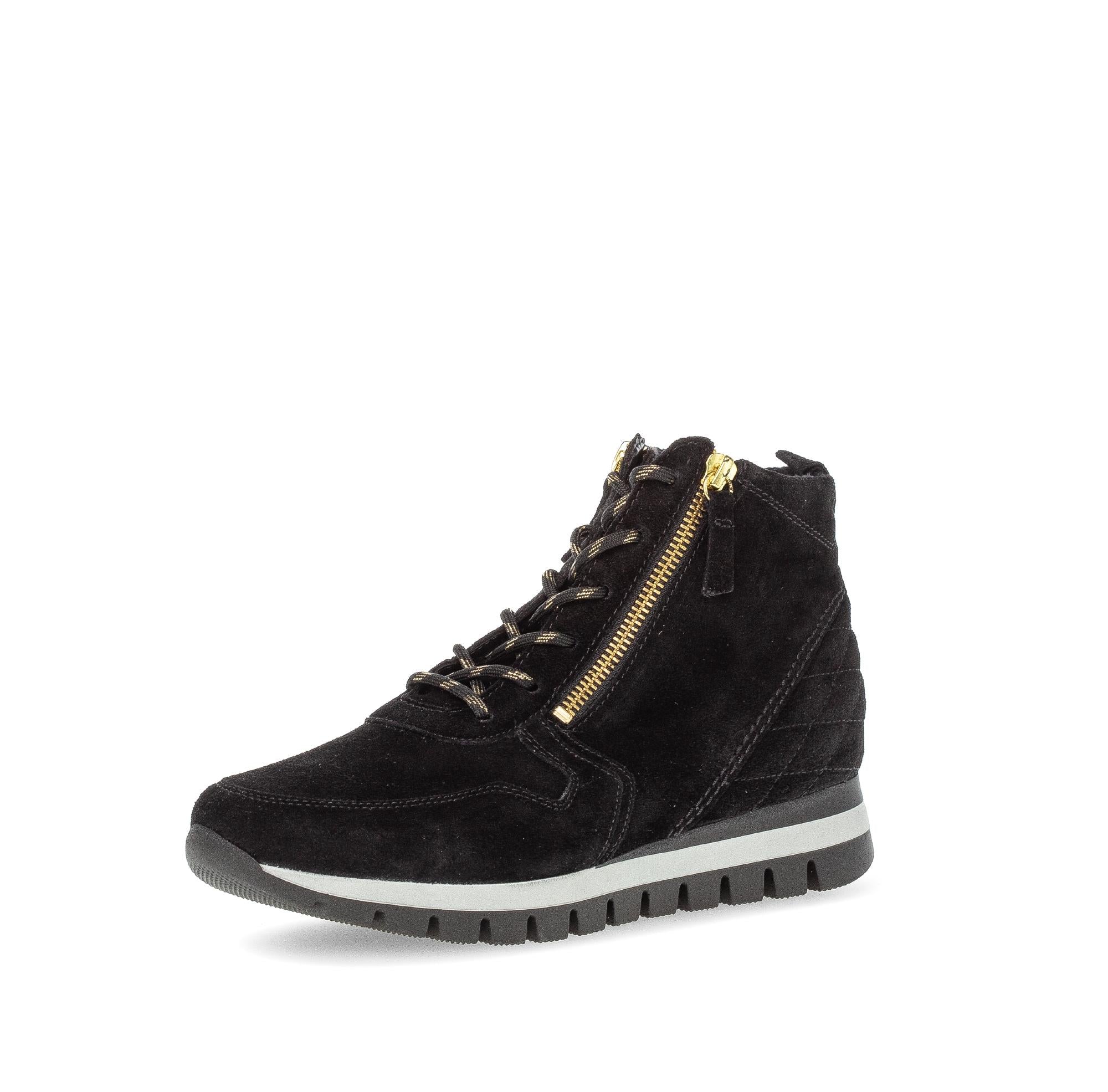 Baskets montantes noires en nubuck - Image 6