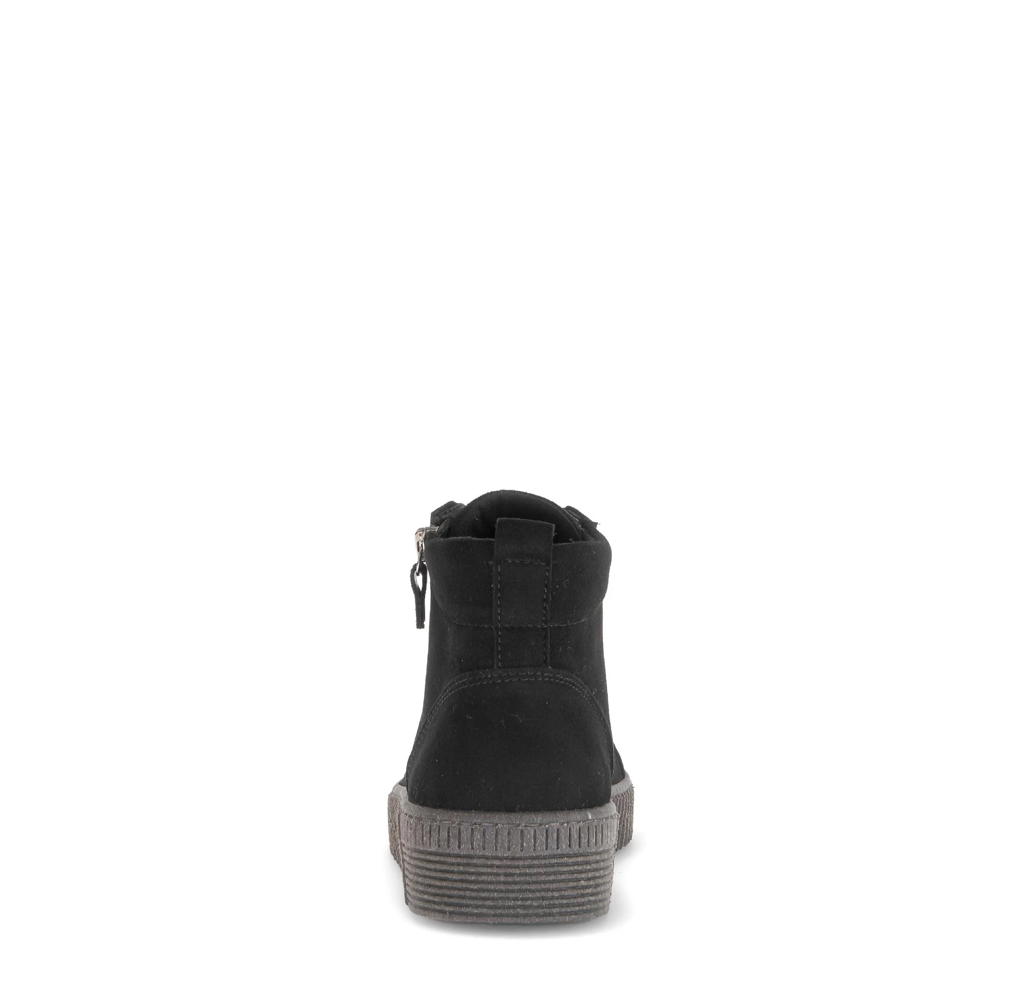 Baskets montantes noires en cuir - Image 4