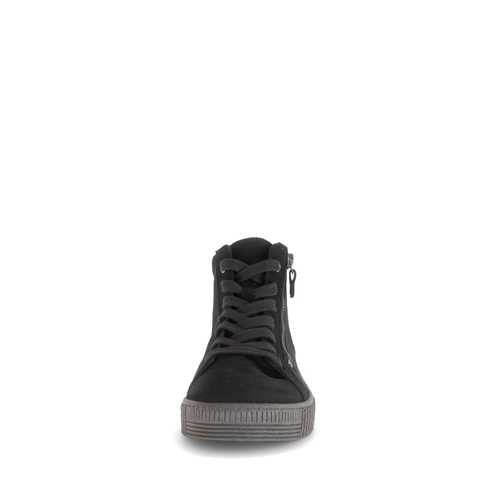Baskets montantes noires en cuir - Image 5