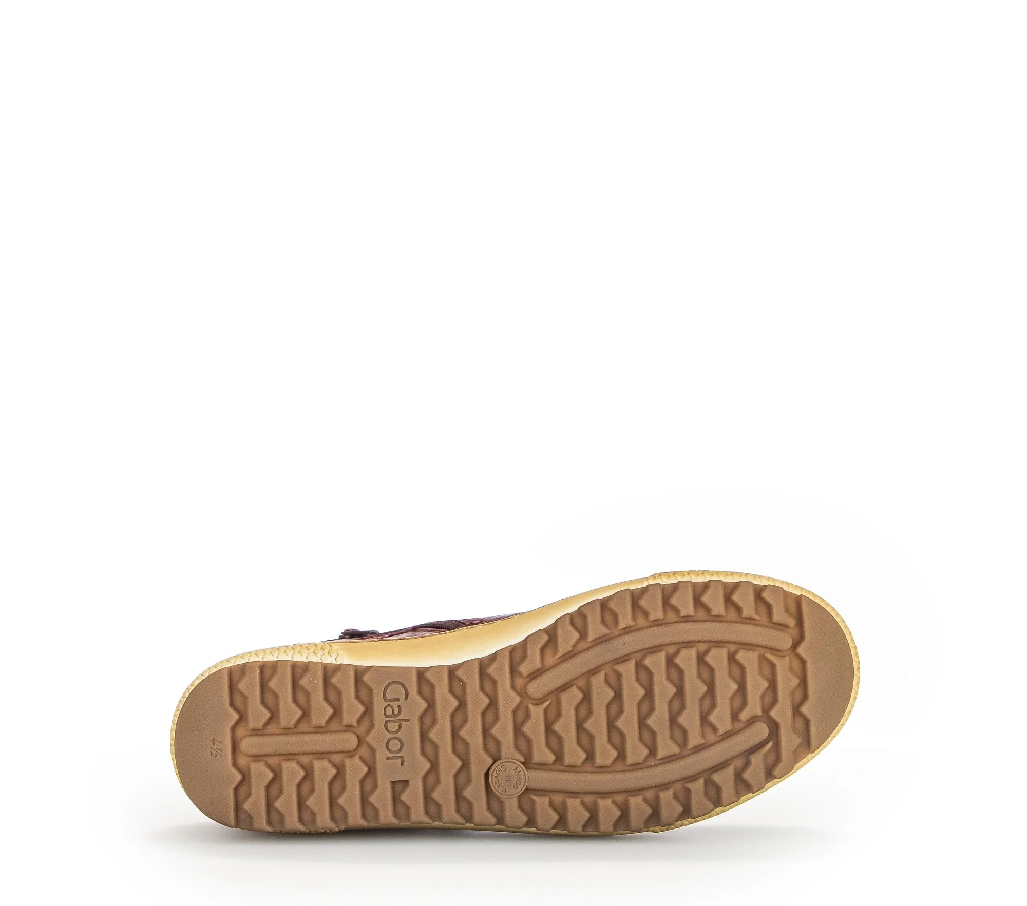 Baskets montantes rouges en cuir gras - Image 7
