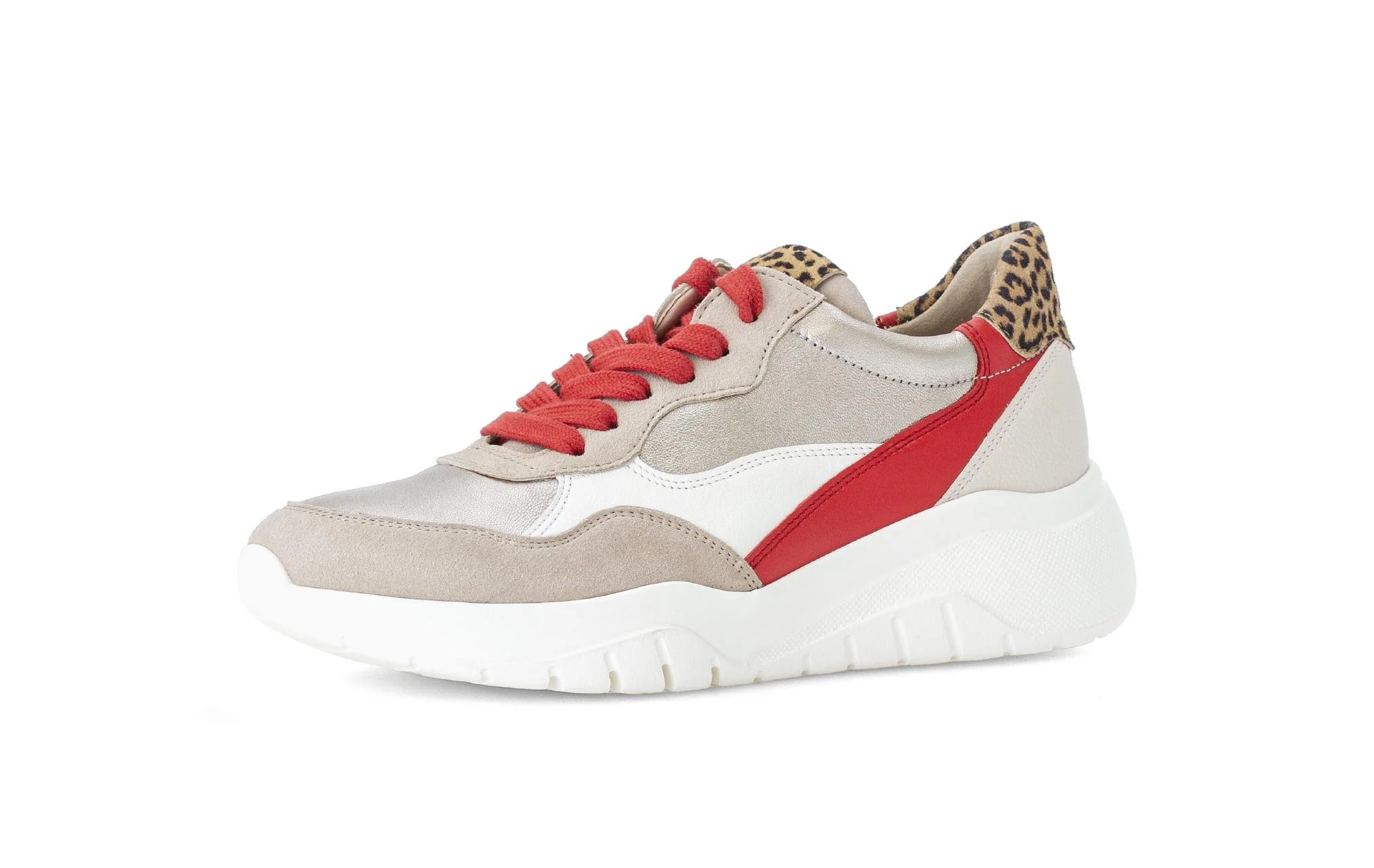 Baskets multicolores en cuir - Image 6