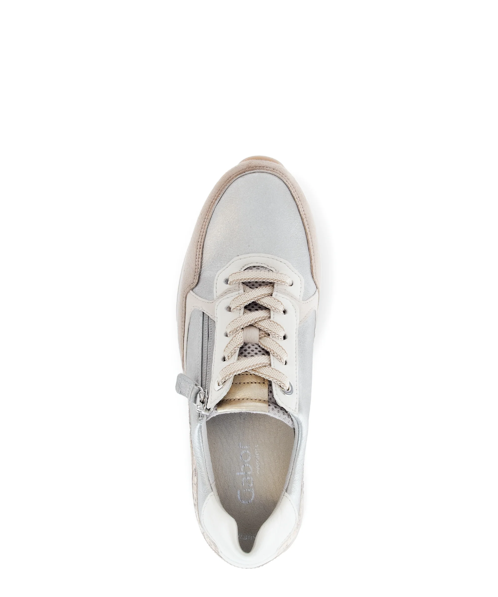 Baskets multicolores en cuir lisse - Image 3