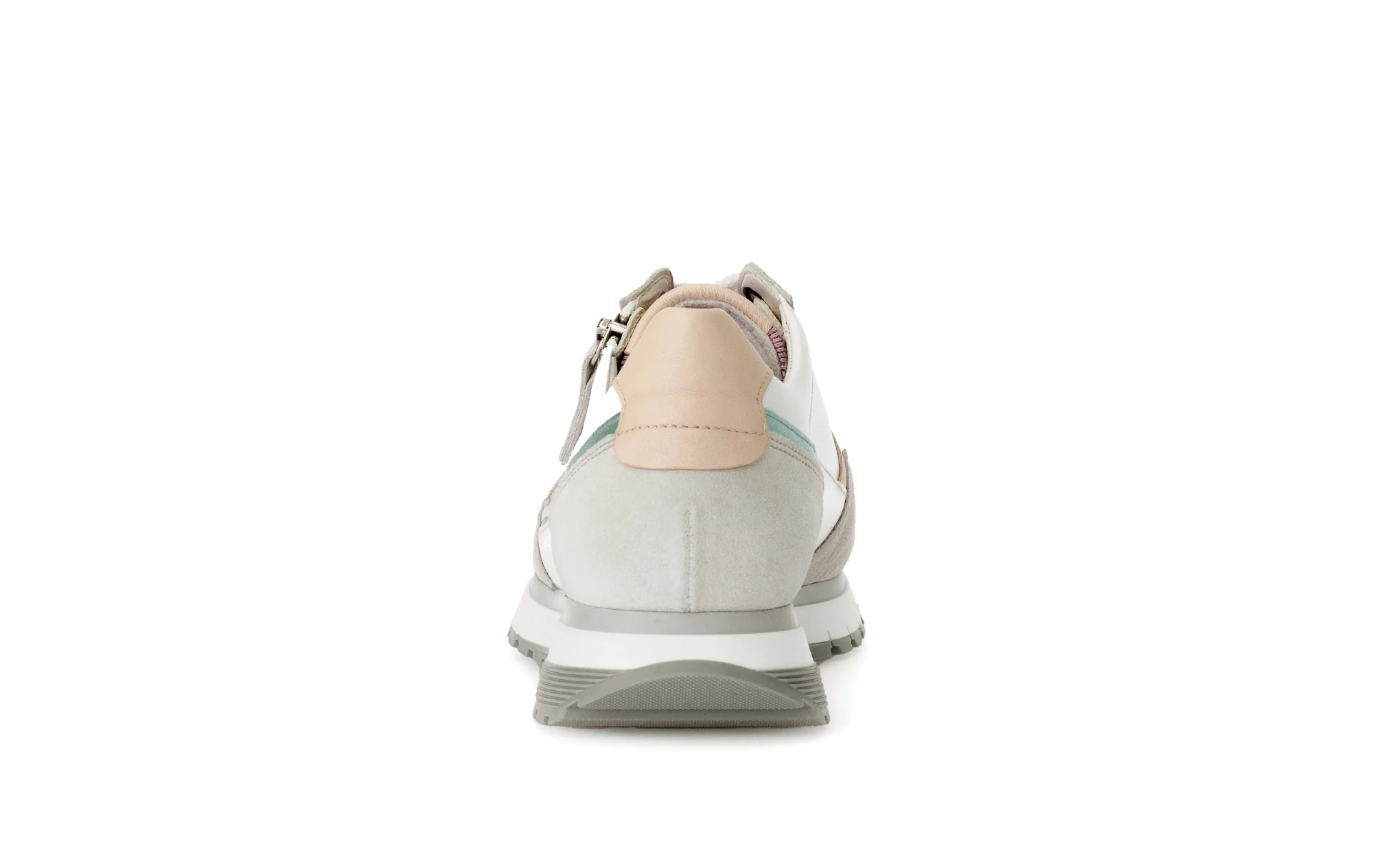 Baskets multicolores en cuir lisse - Image 4