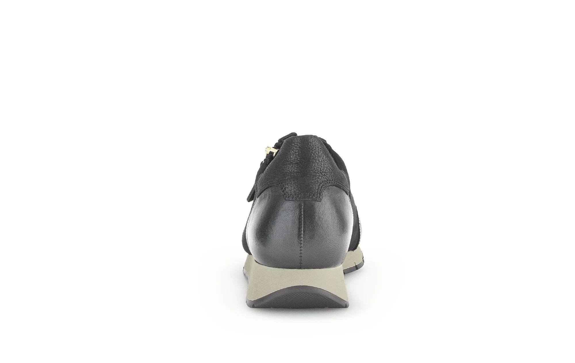 Baskets noires en combinaison cuirs - Image 5