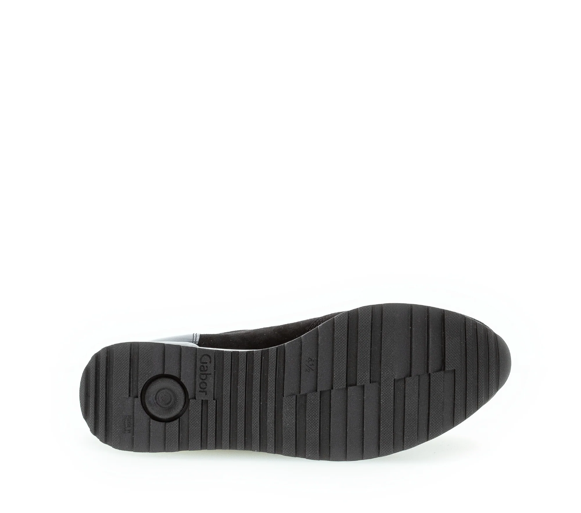 Baskets noires en combinaison cuirs - Image 7