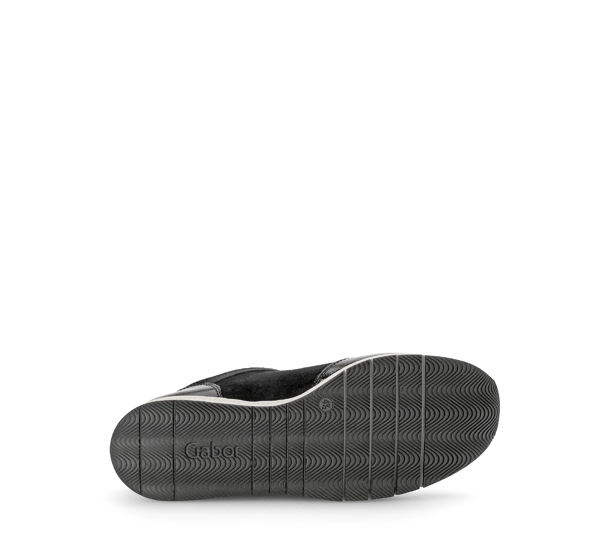 Baskets noires en combinaison cuirs - Image 7