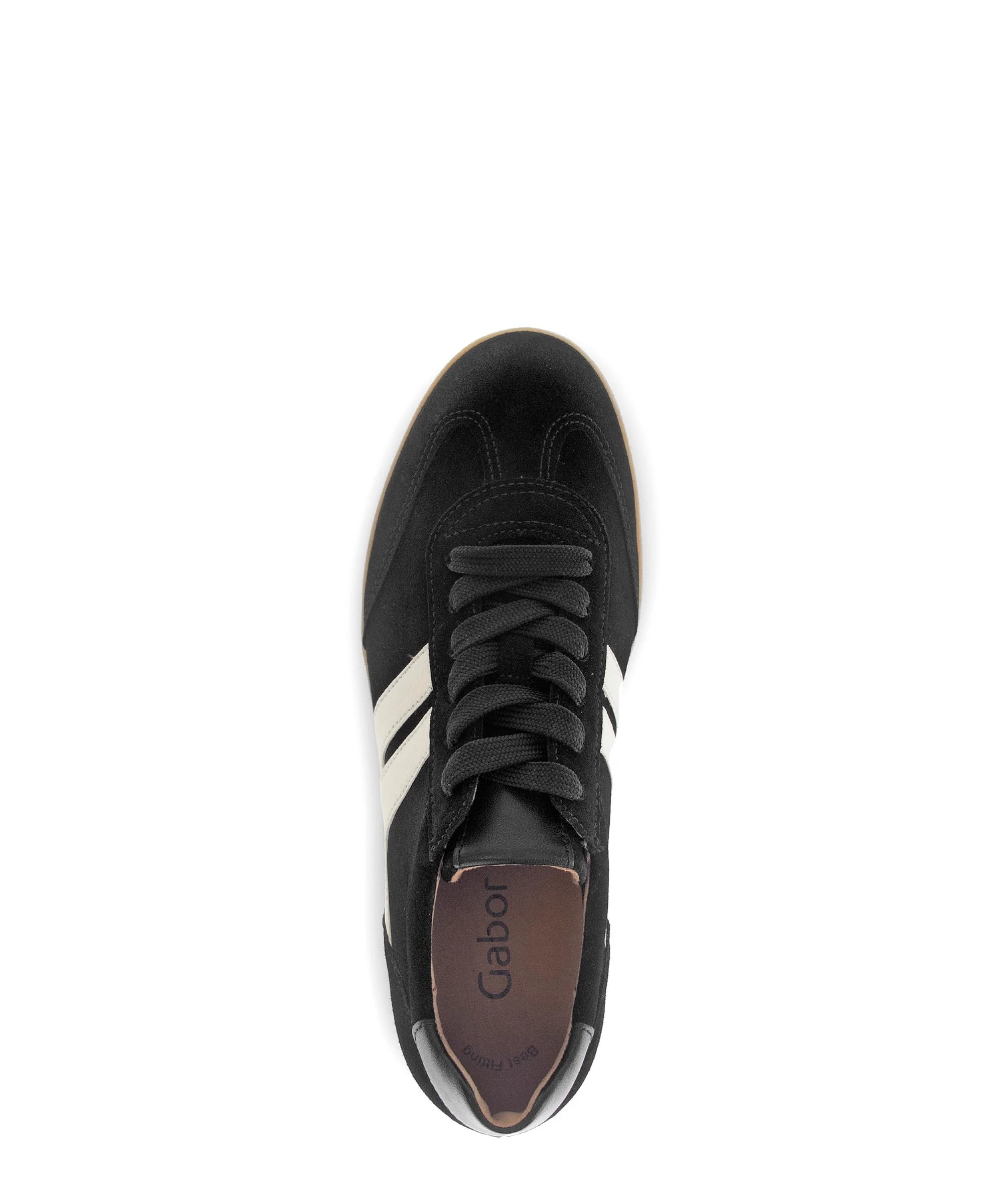 Baskets noires en nubuck - Image 3