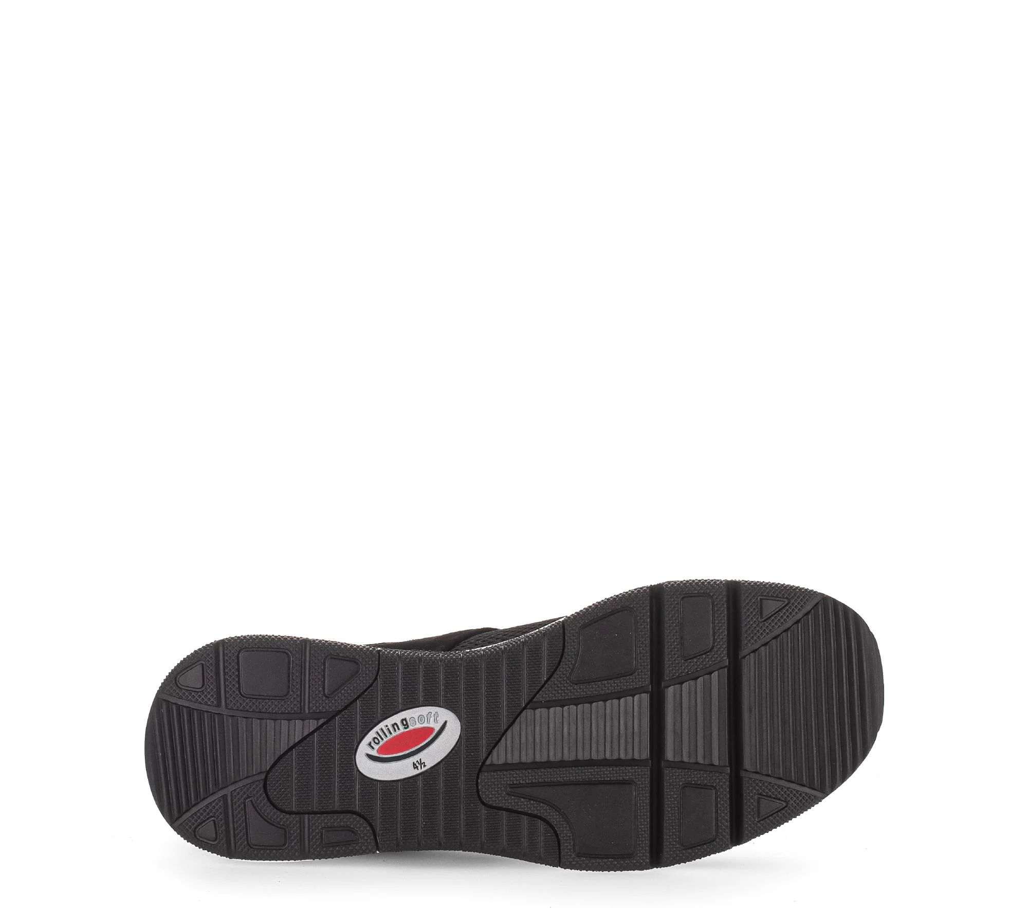 Baskets noires en nubuck et textile - Image 7