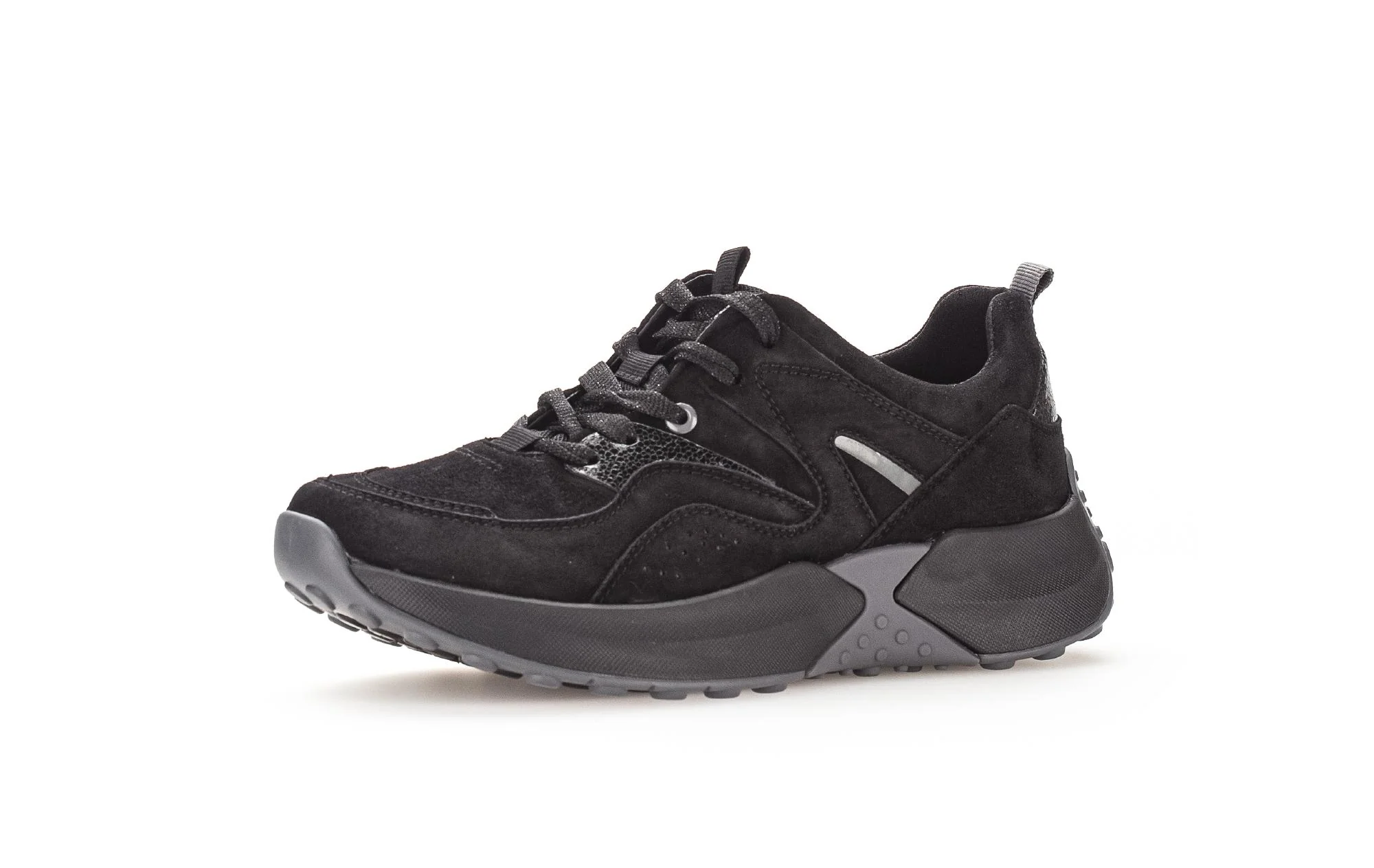 Baskets noires en cuir - Image 6