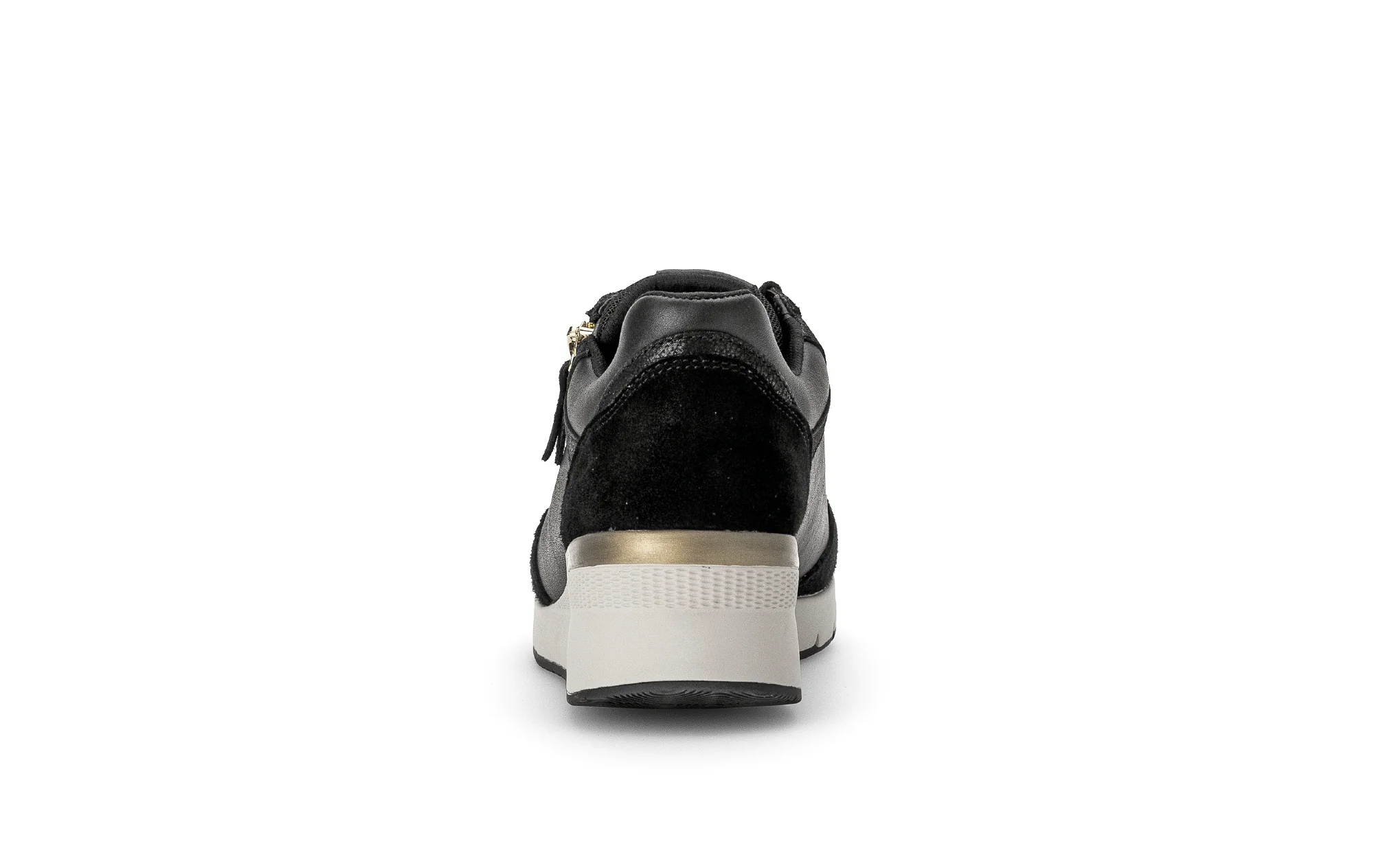 Baskets noires en cuir et nubuck - Image 4