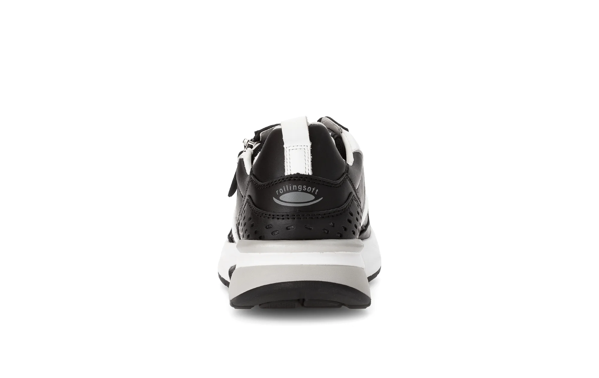 Baskets noires en cuir - Image 4
