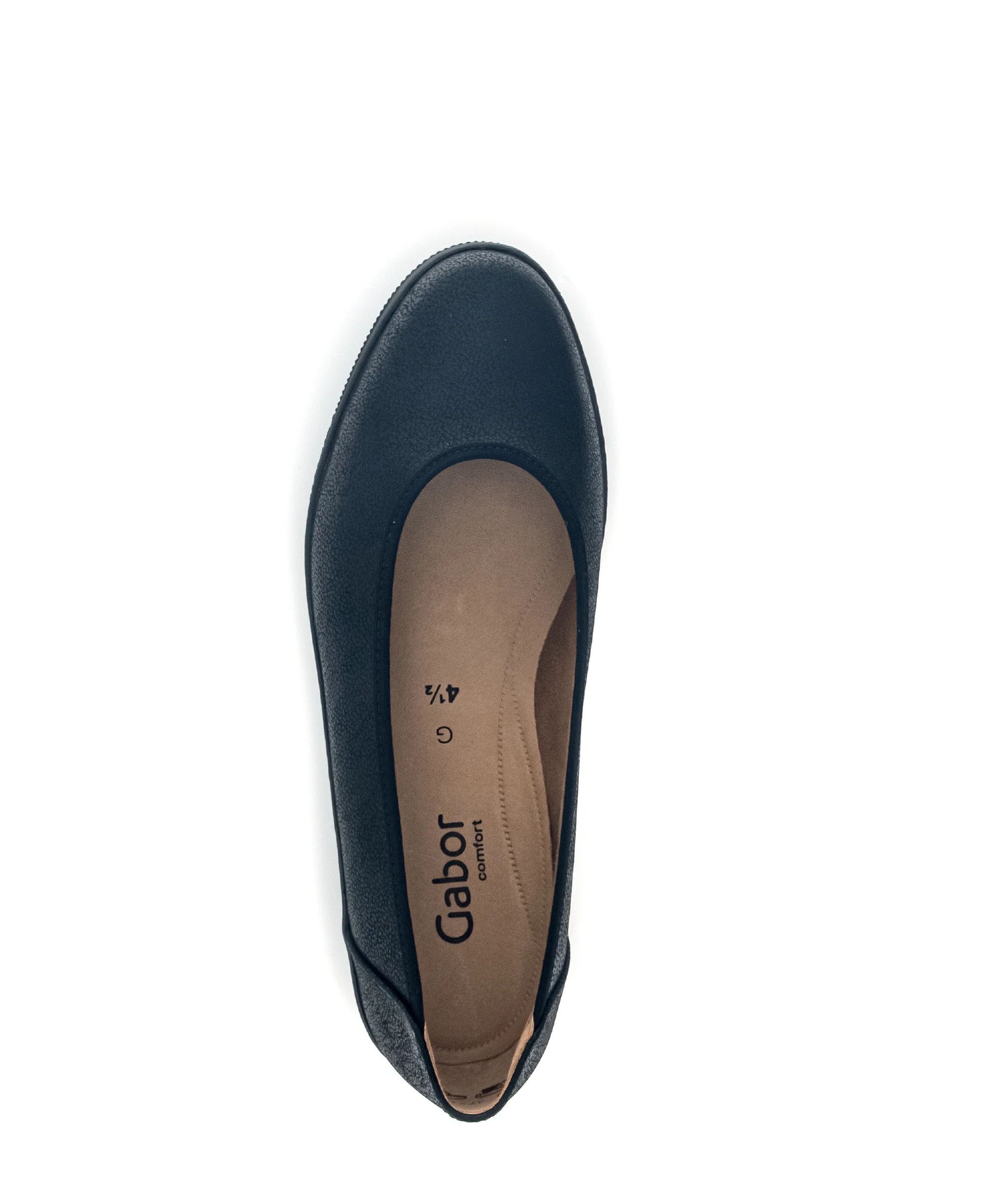 Ballerines noires en cuir - Image 3