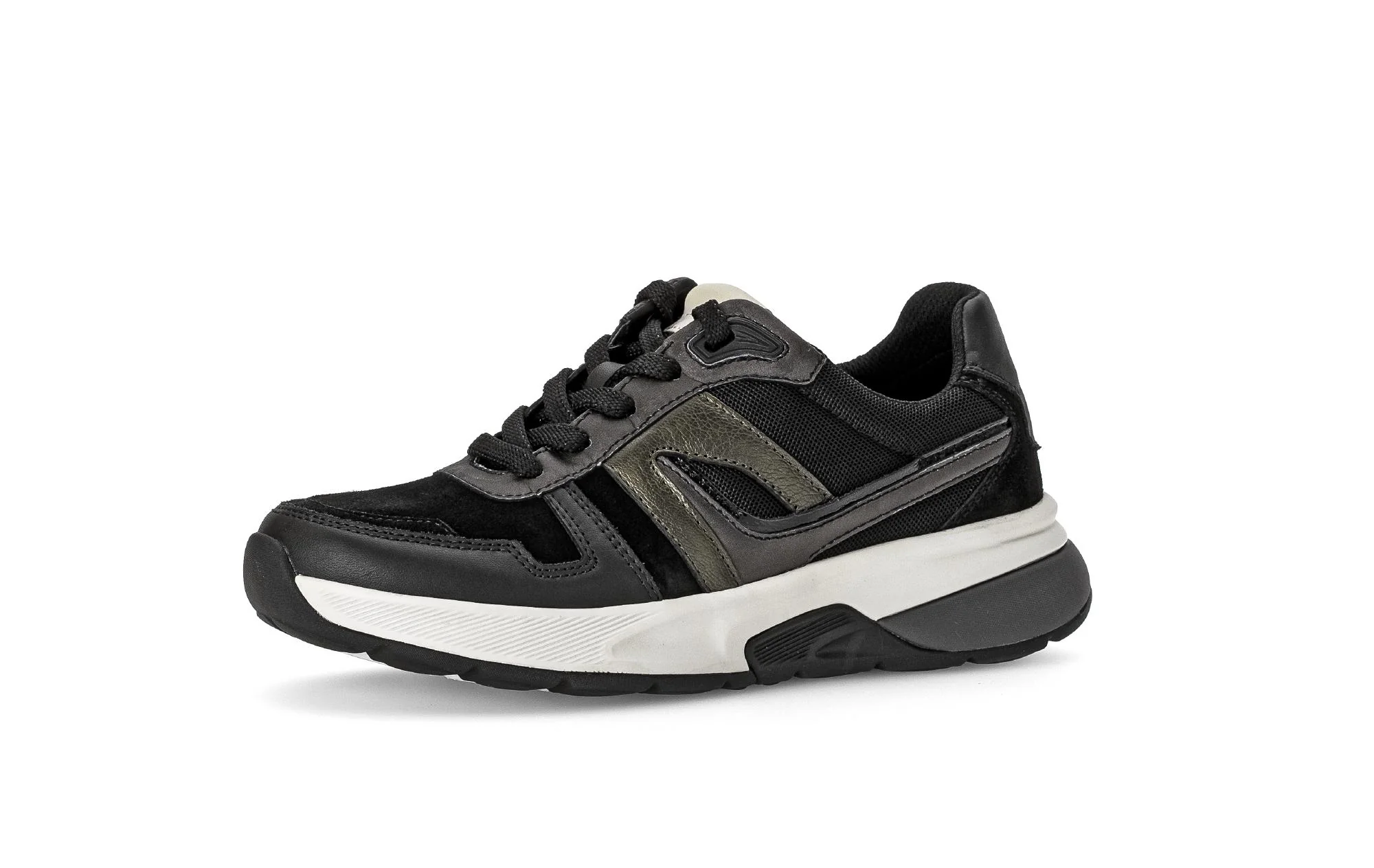 Baskets noires en cuir - Image 6