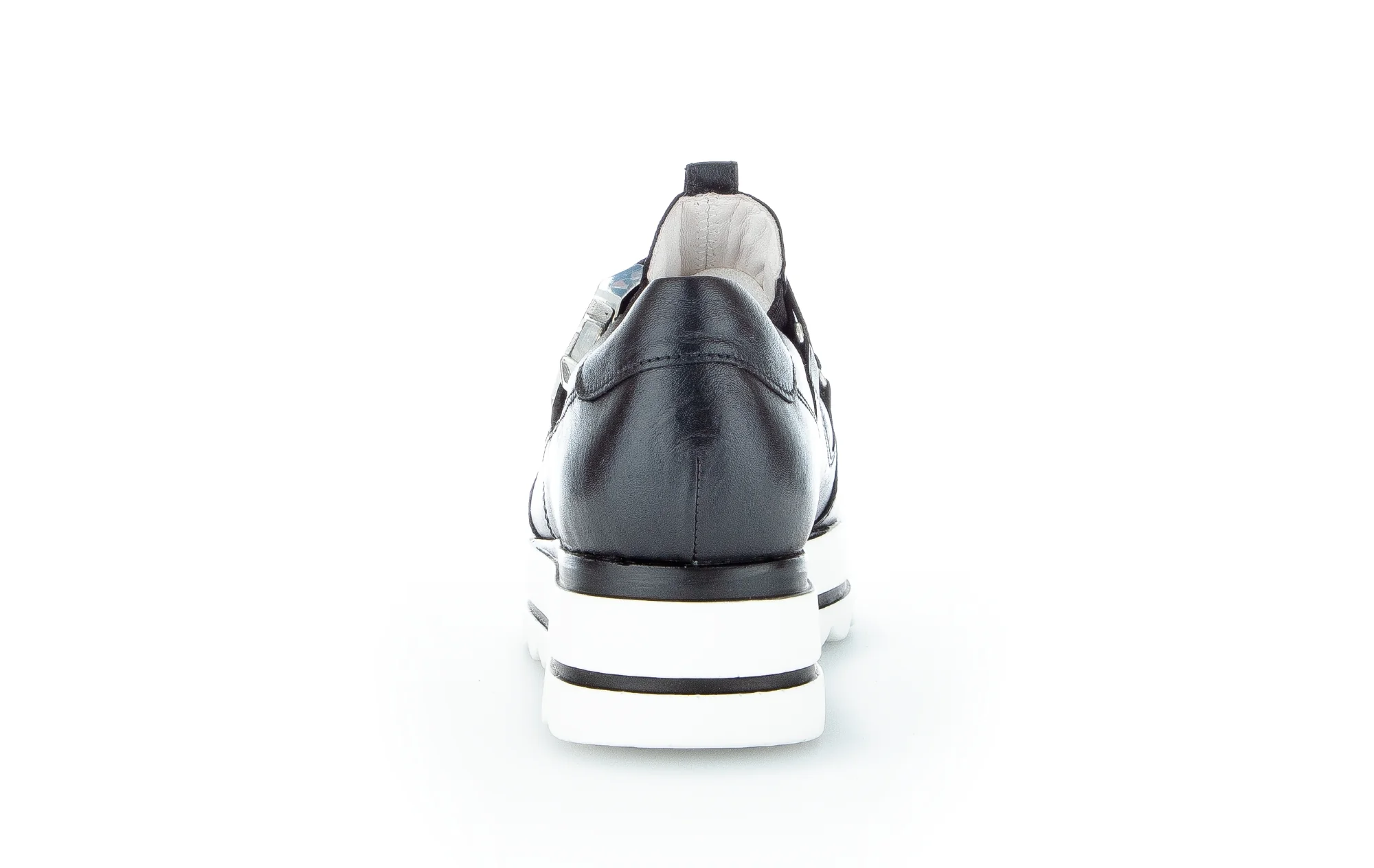 Baskets noires en cuir - Image 4