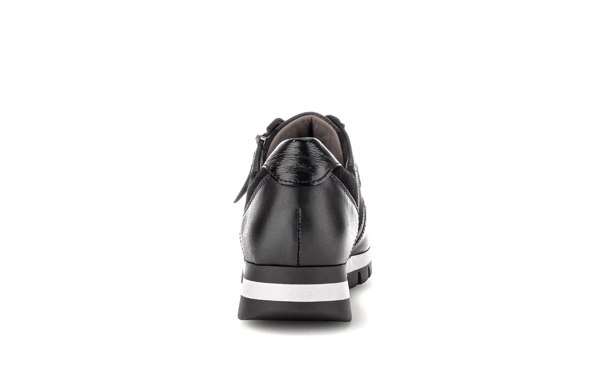 Baskets noires en cuir et nubuck - Image 4