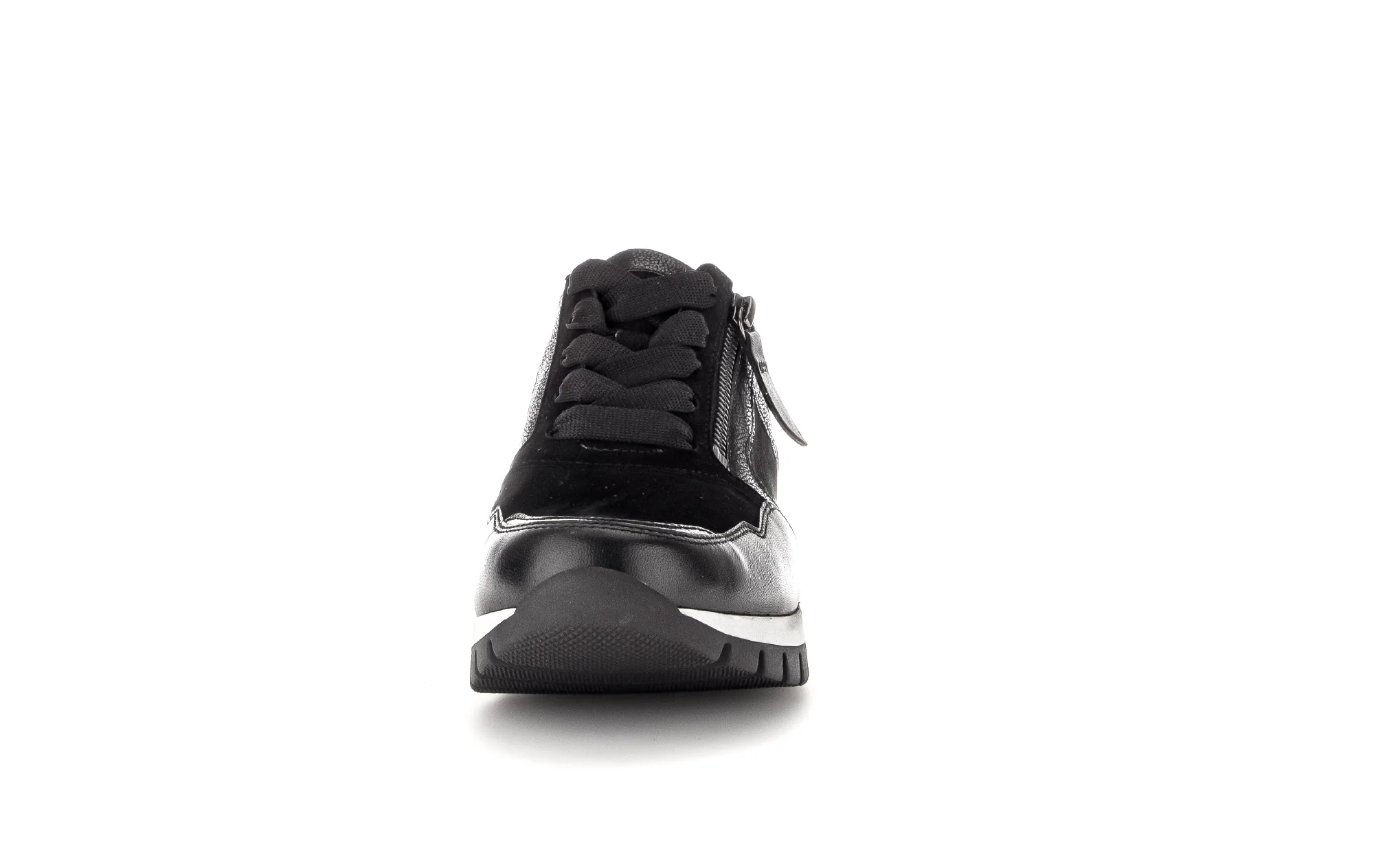 Baskets noires en cuir et nubuck - Image 5