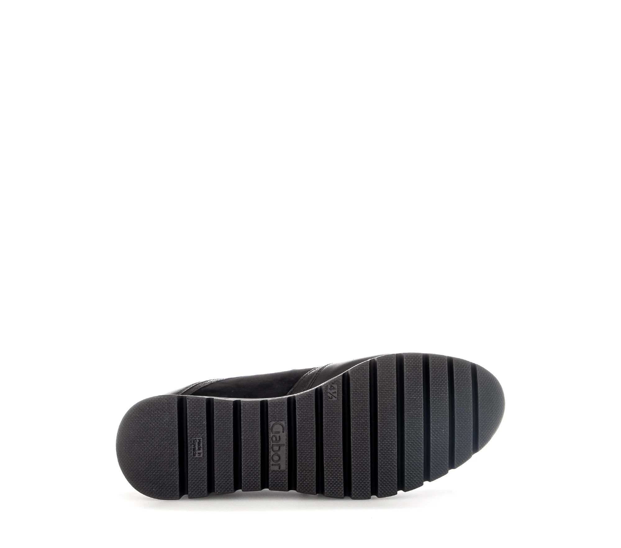 Baskets noires en cuir et nubuck - Image 7