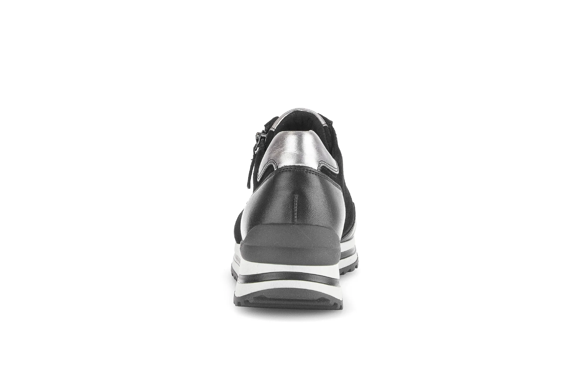 Baskets noires en cuir et nubuck - Image 4