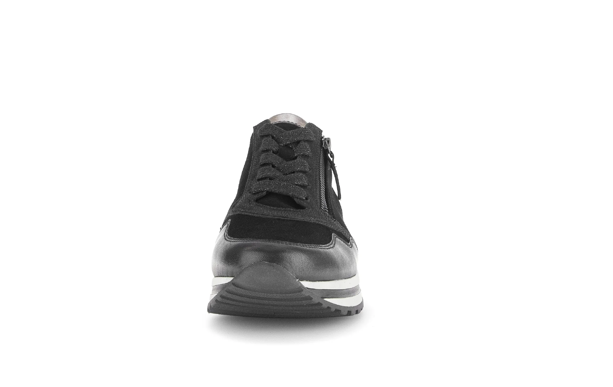 Baskets noires en cuir et nubuck - Image 5