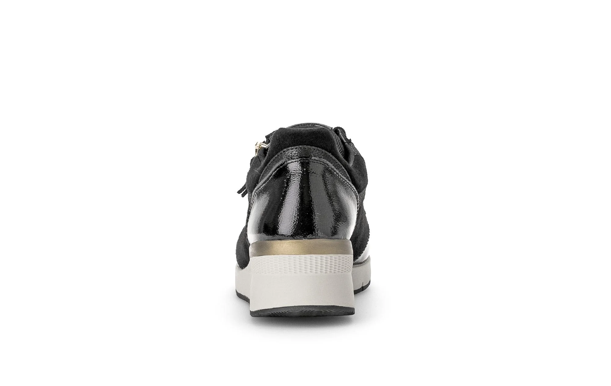 Baskets noires en cuir - Image 4