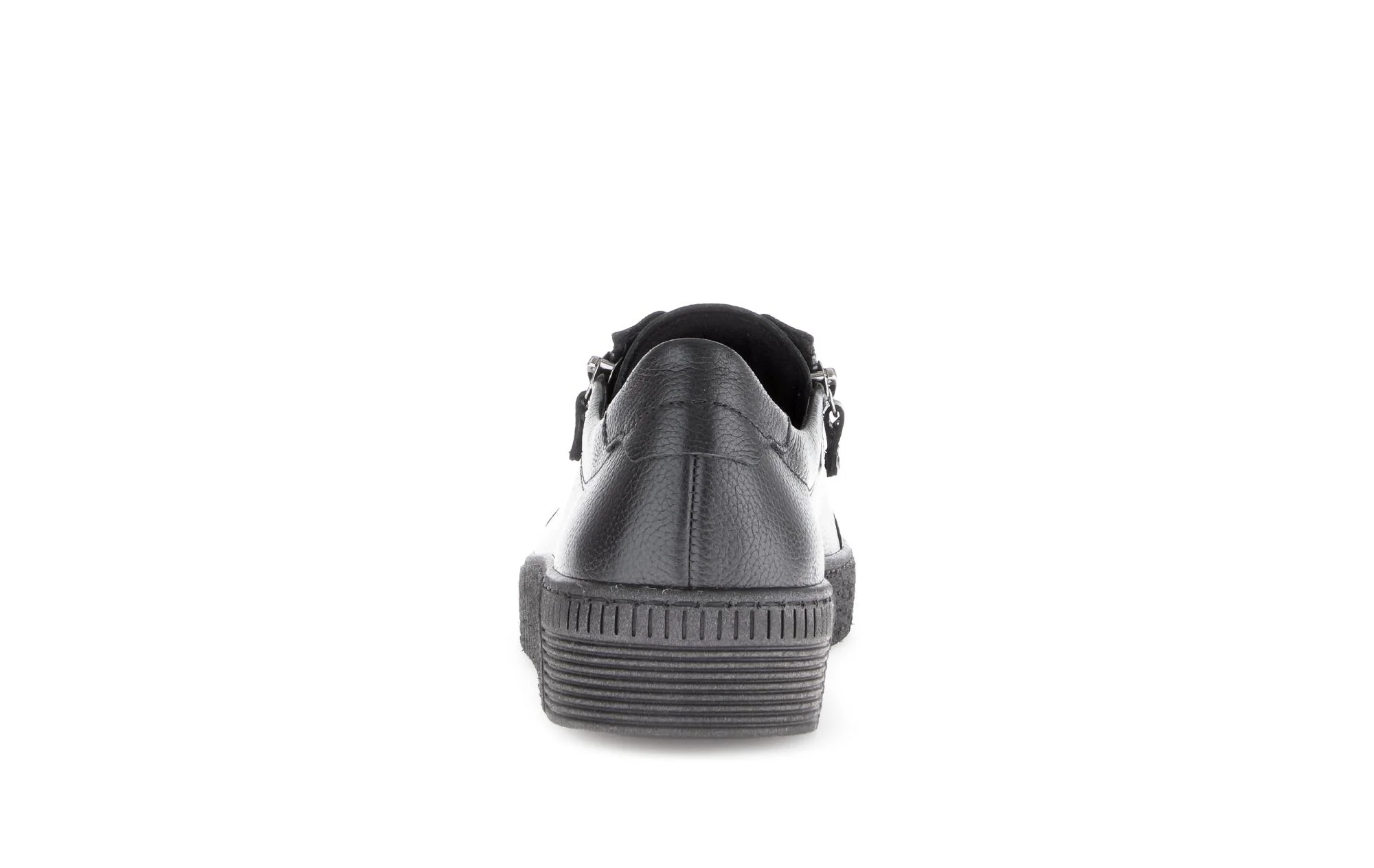 Baskets noires en cuir - Image 4