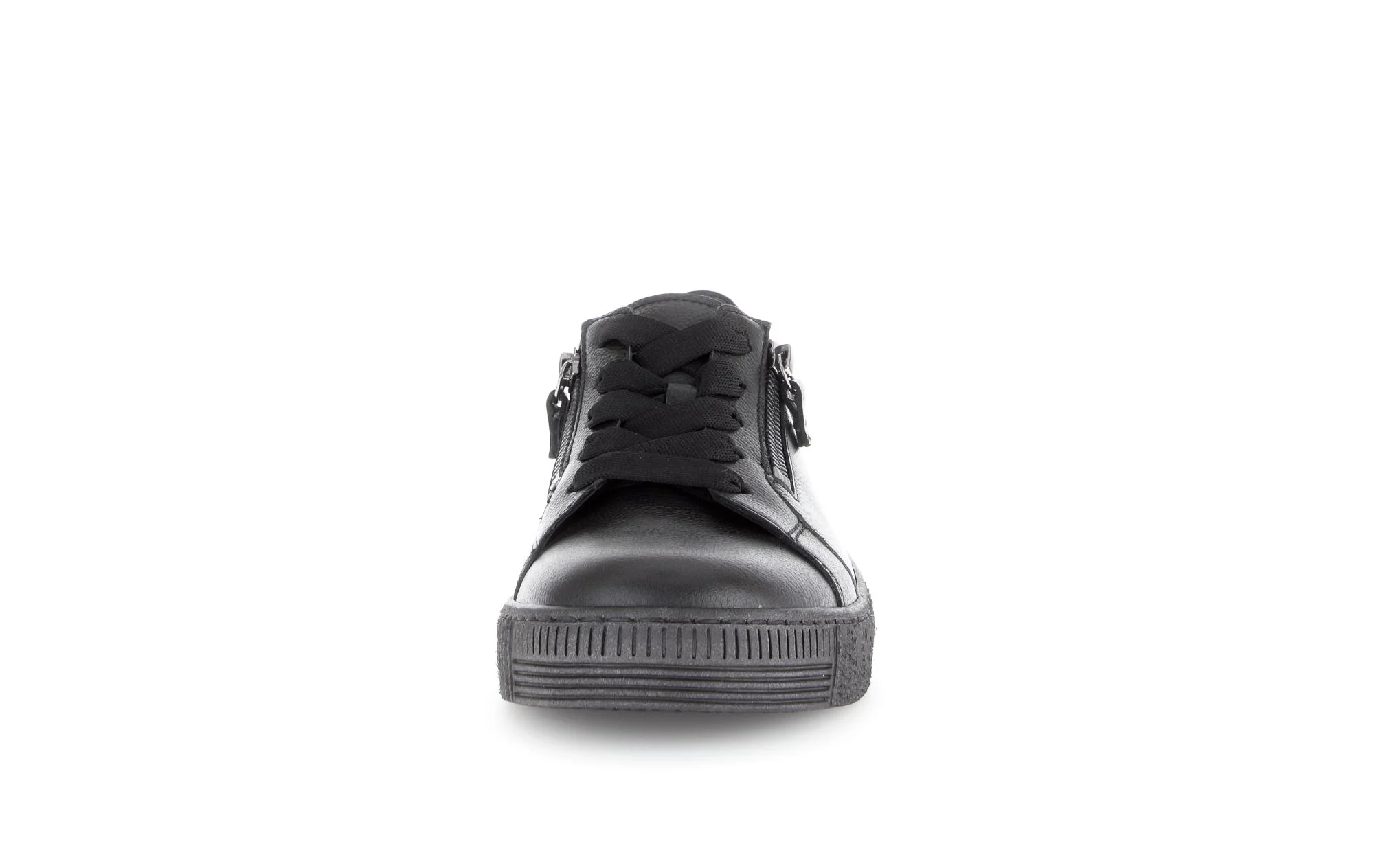 Baskets noires en cuir - Image 5